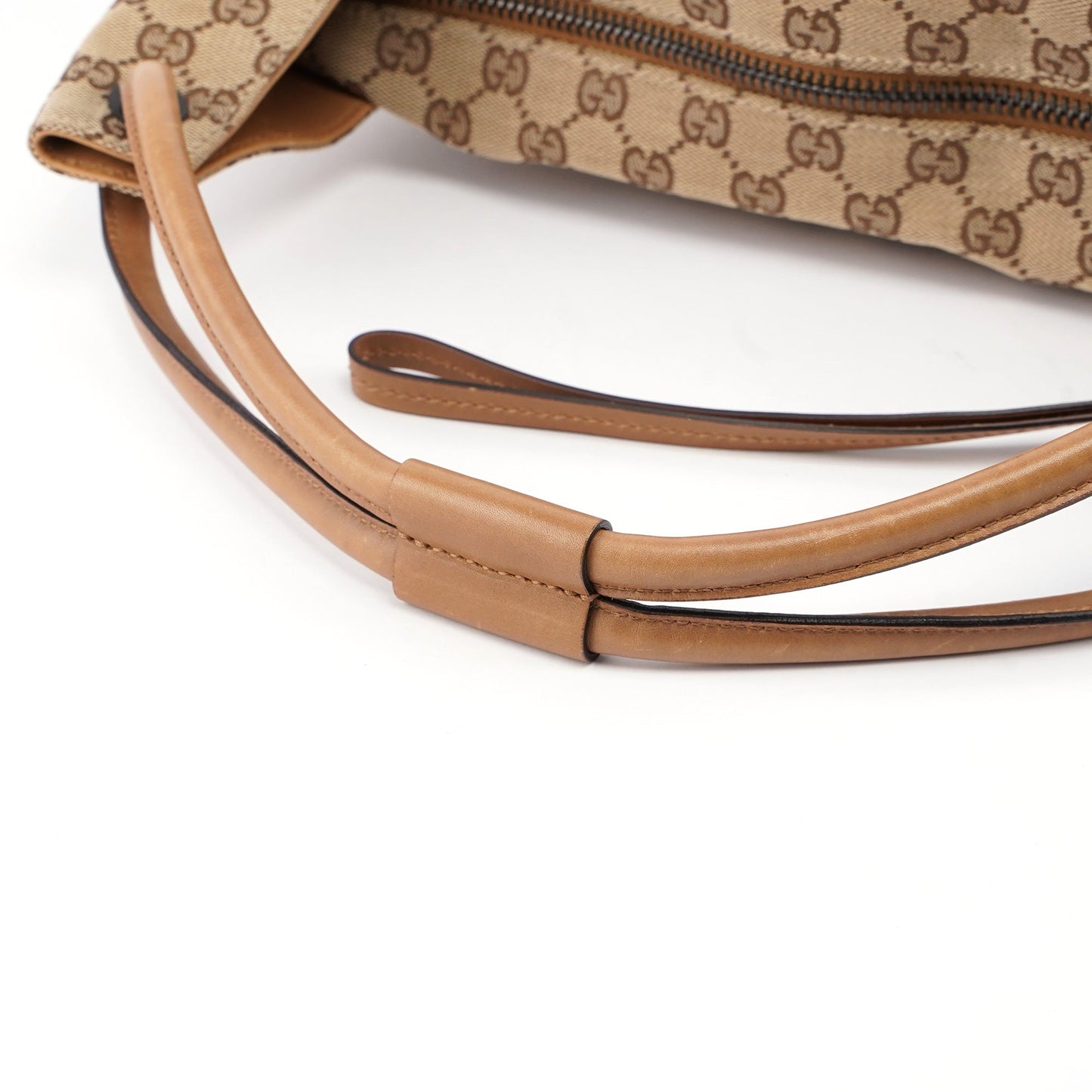 Beige GG Shoulder Bag