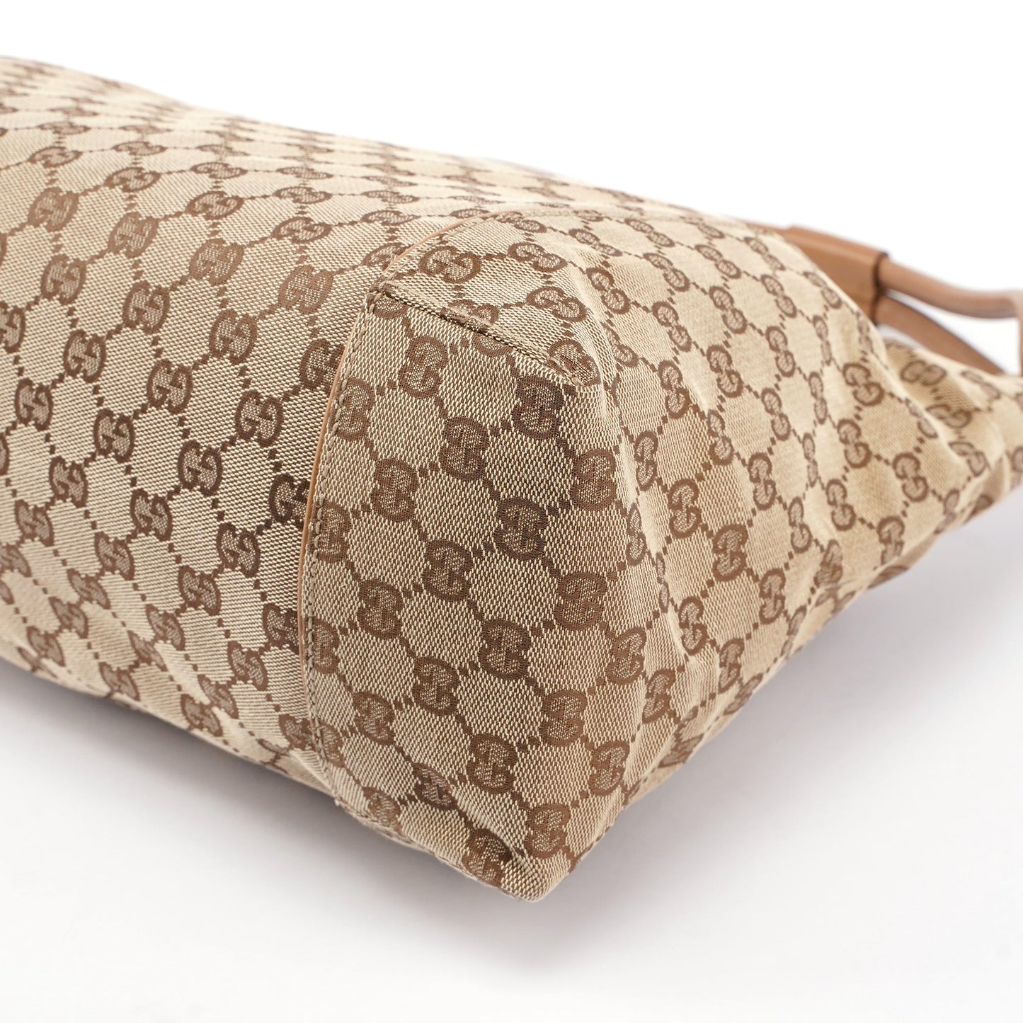 Beige GG Shoulder Bag