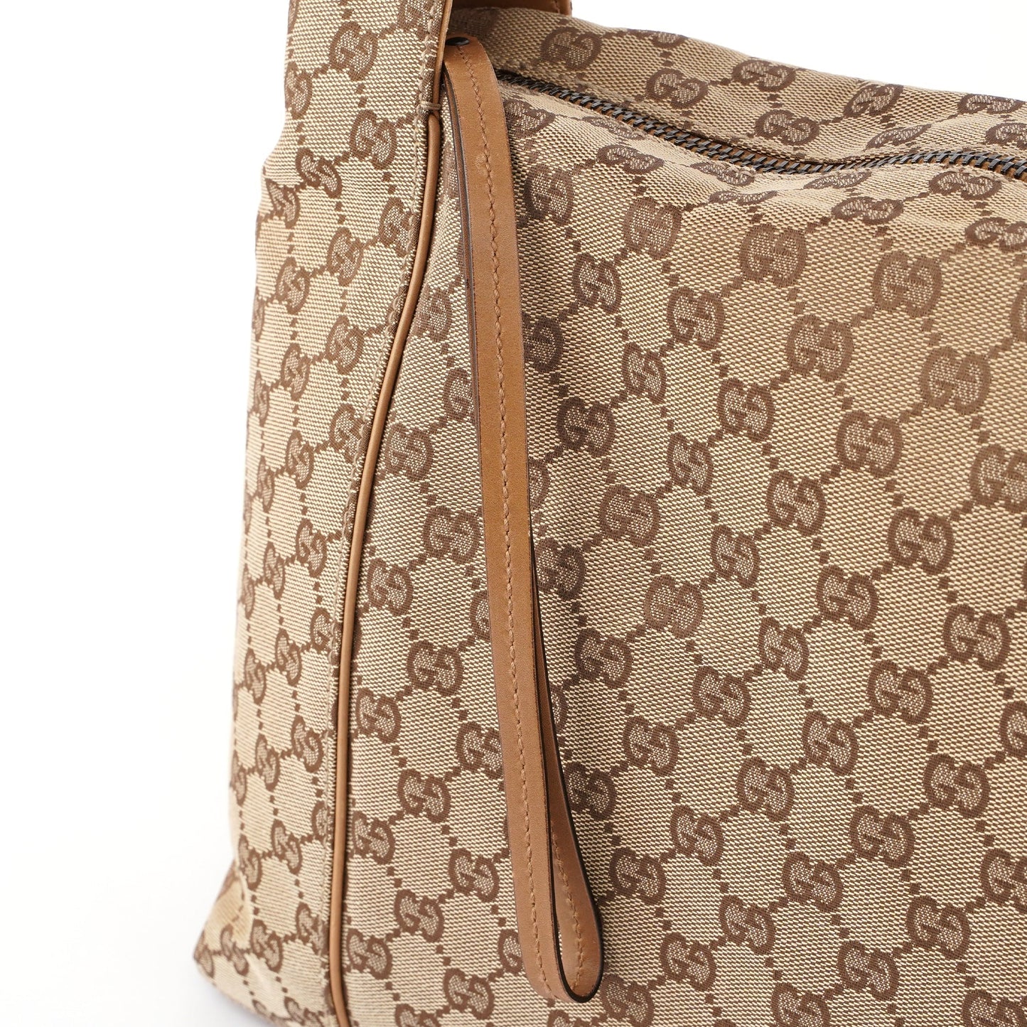 Beige GG Shoulder Bag