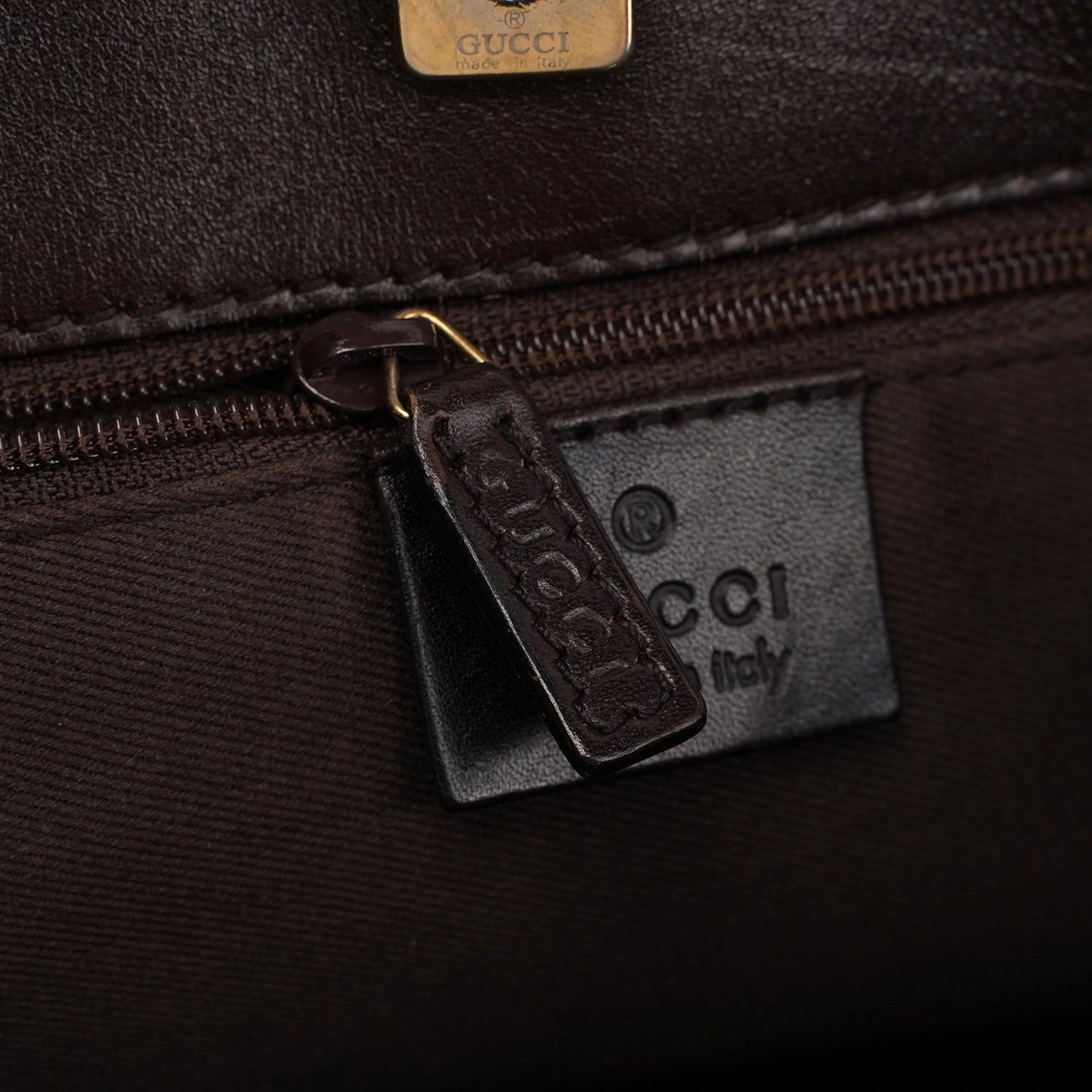 Beige GG Shoulder Bag