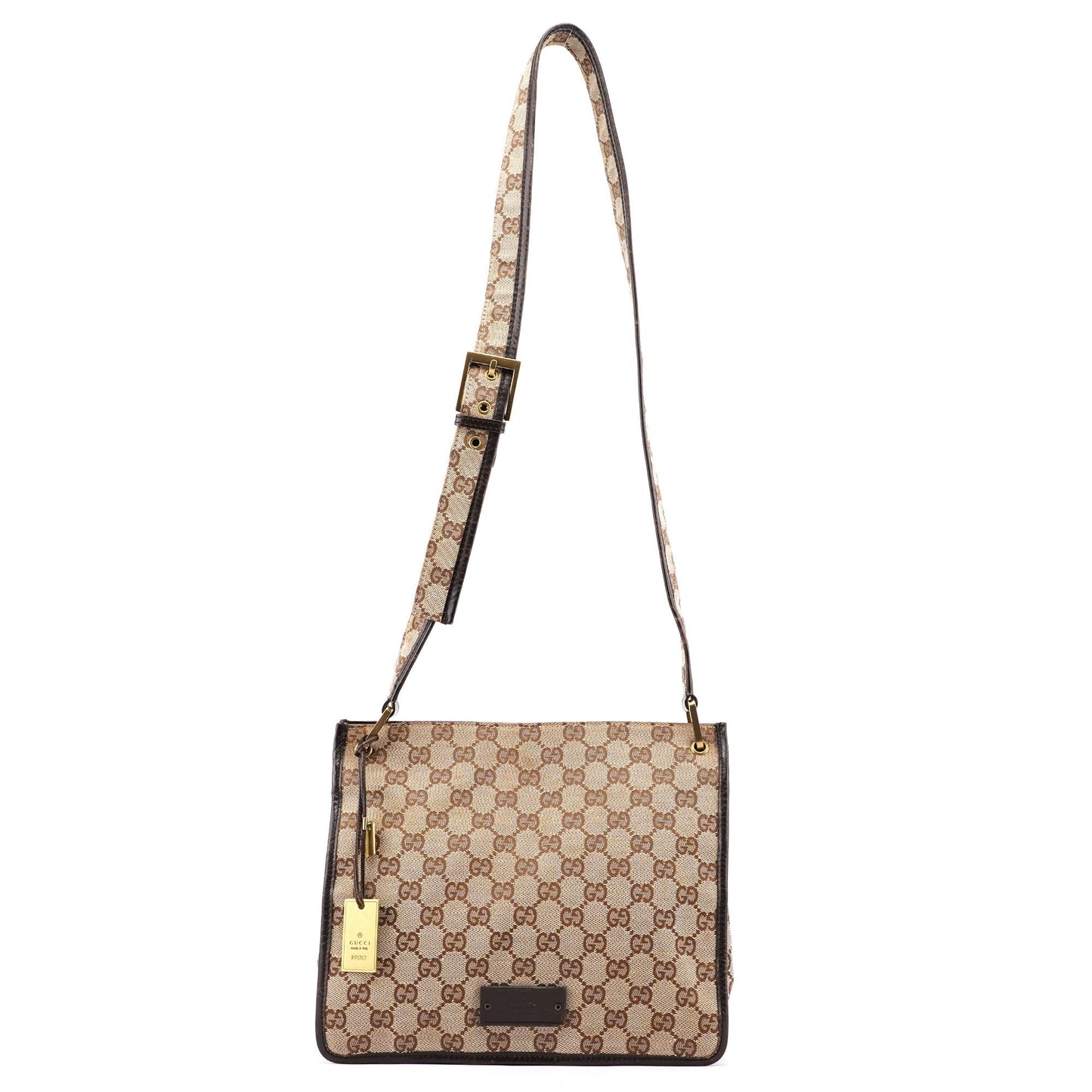 Beige GG Shoulder Bag