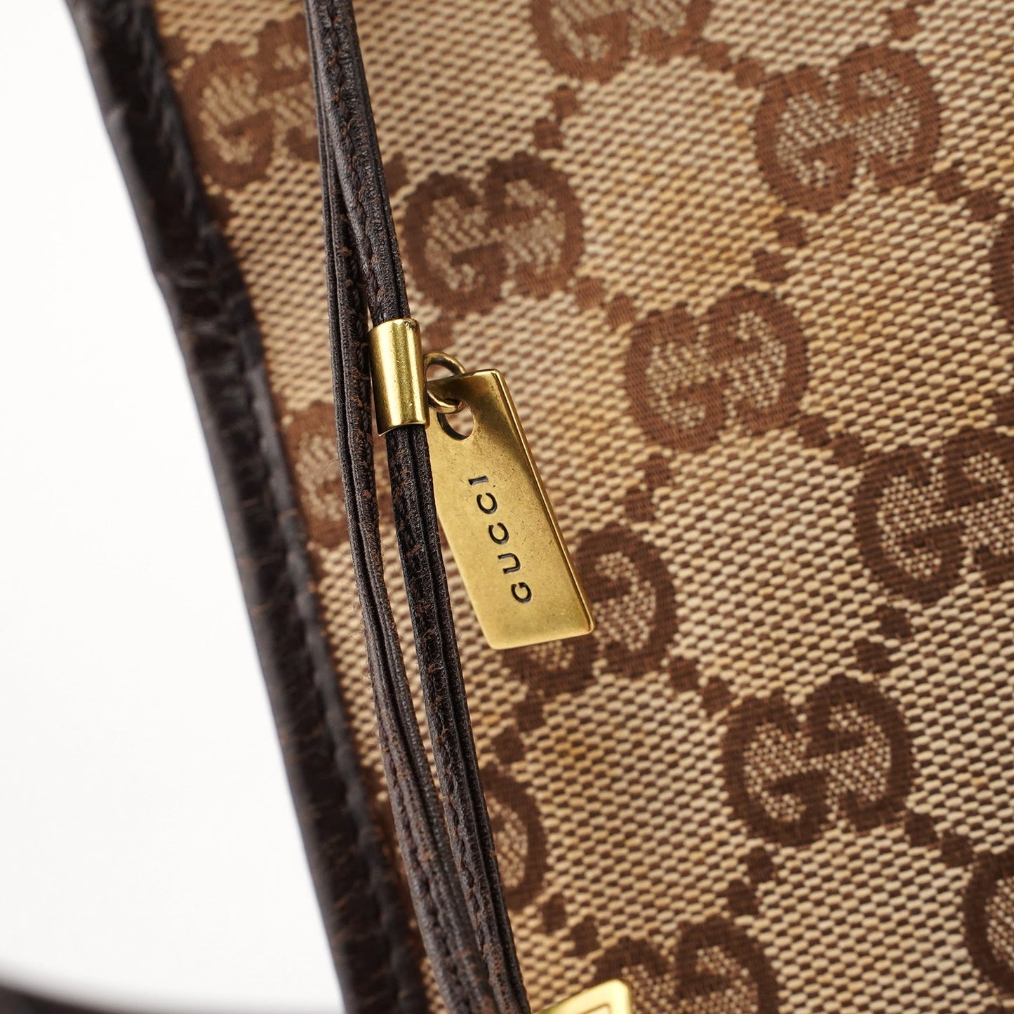 Beige GG Shoulder Bag