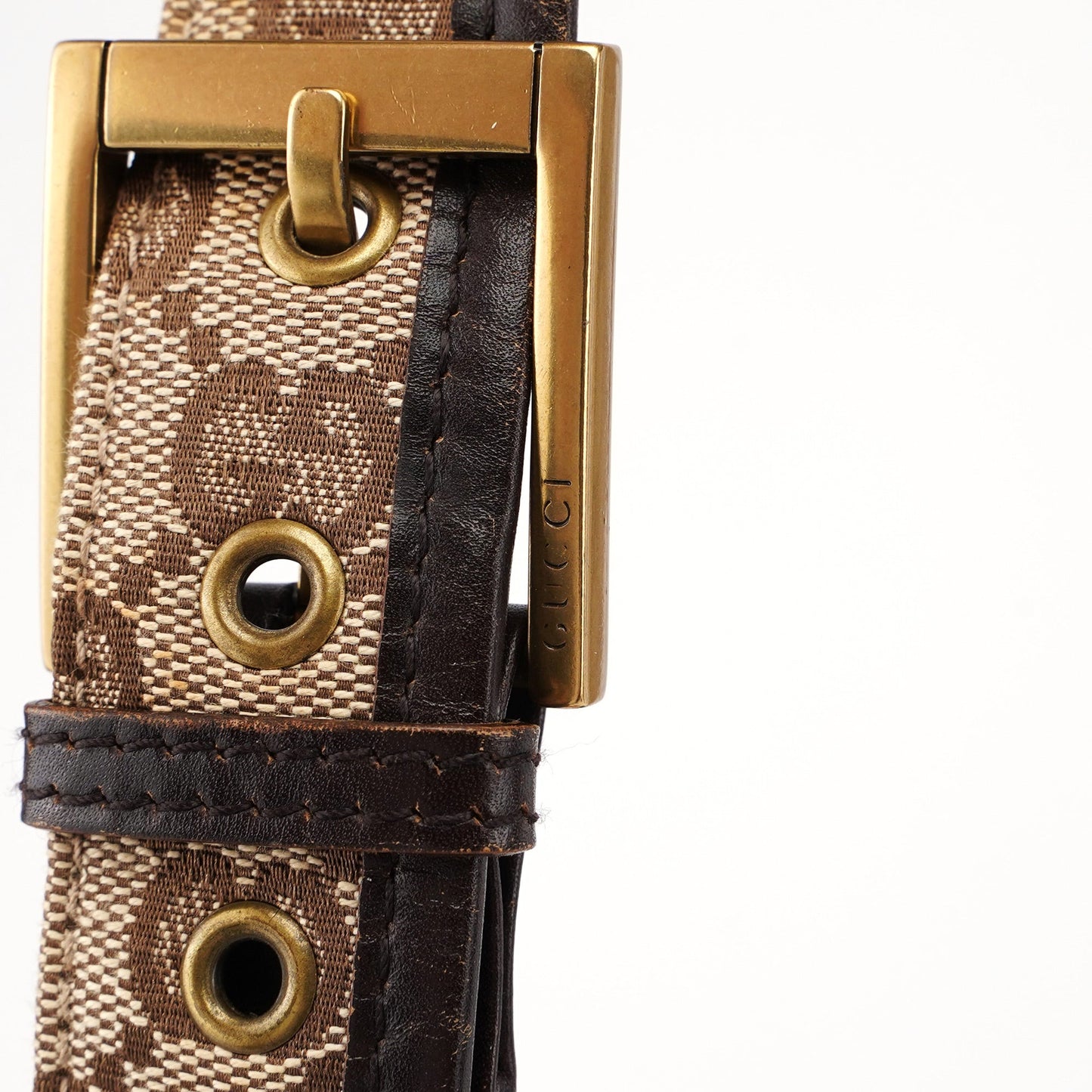 Beige GG Shoulder Bag