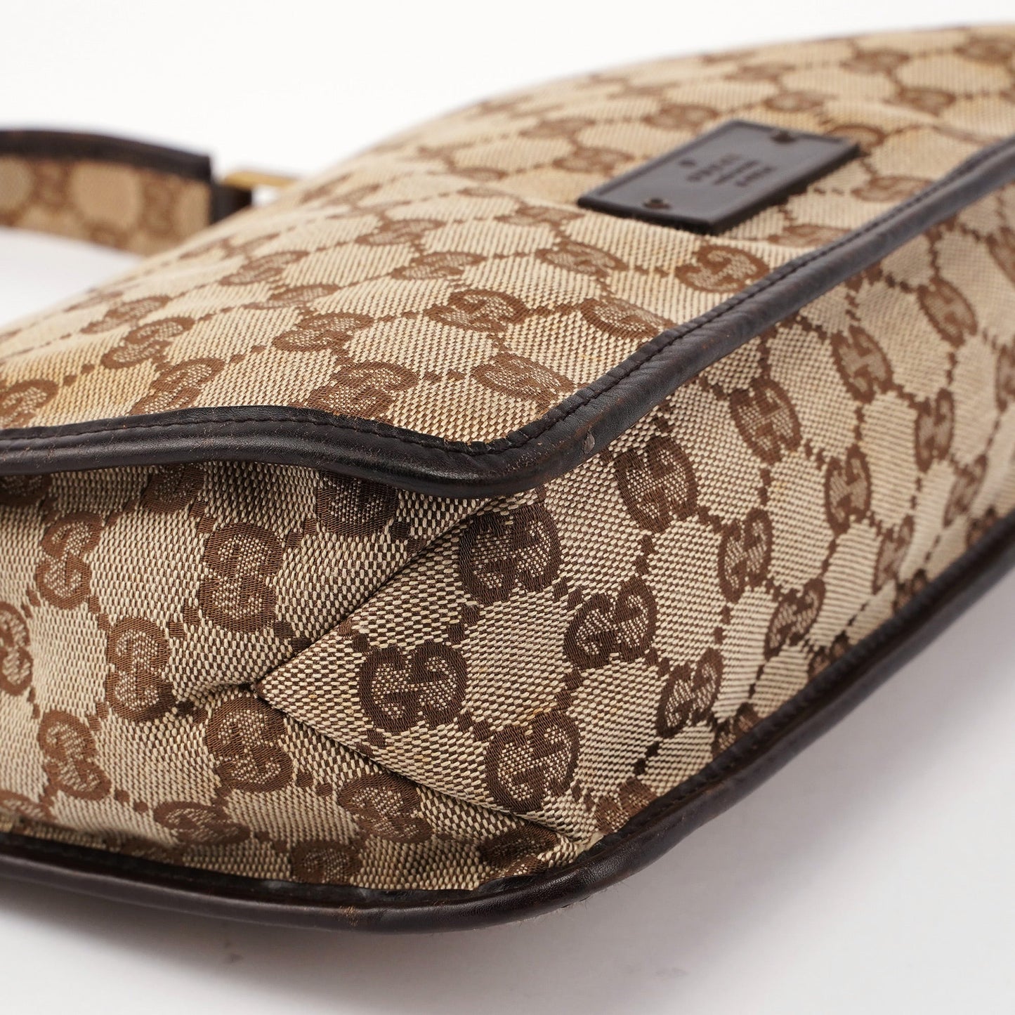 Beige GG Shoulder Bag