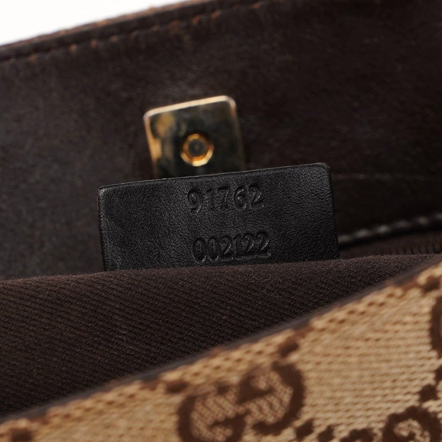 Beige GG Shoulder Bag