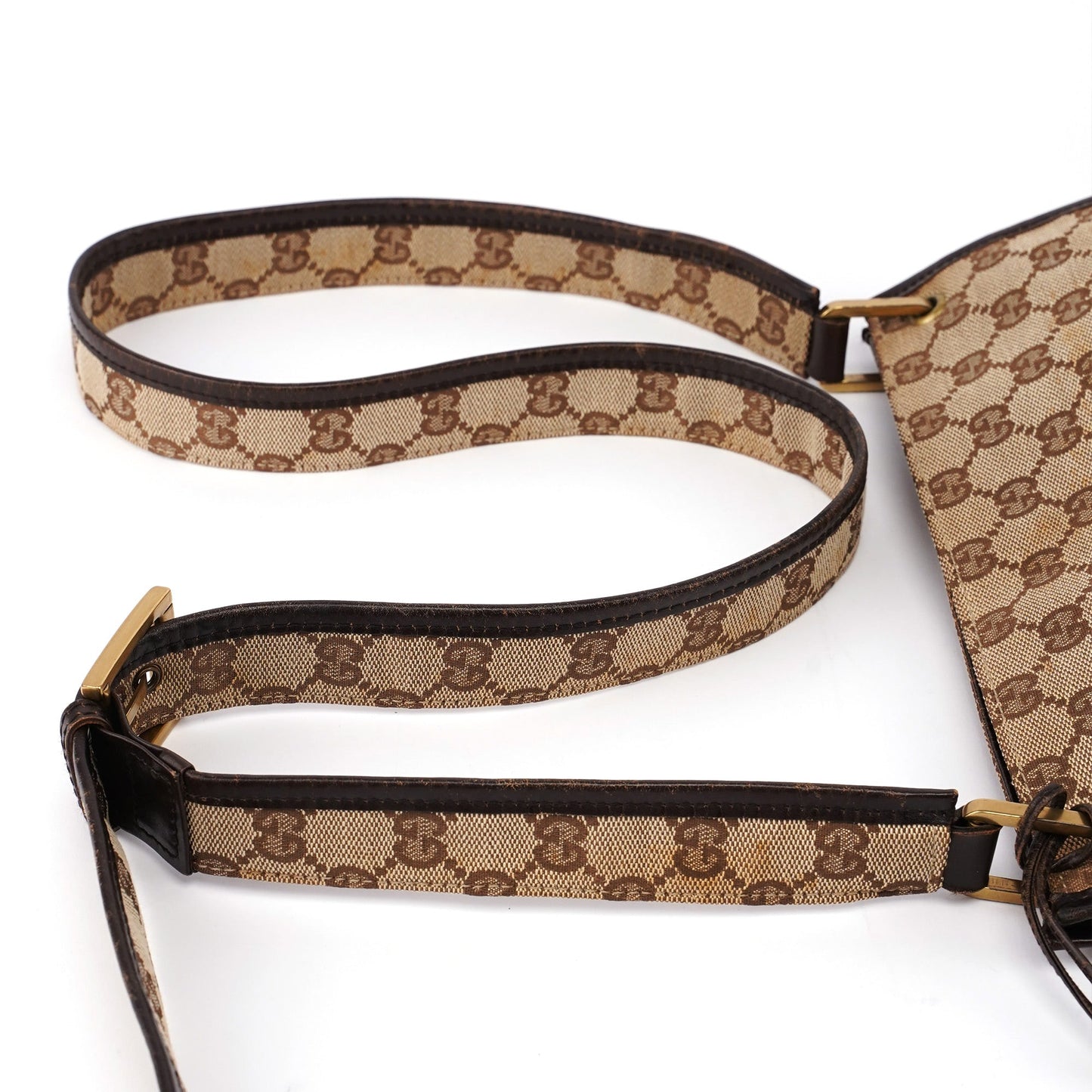 Beige GG Shoulder Bag