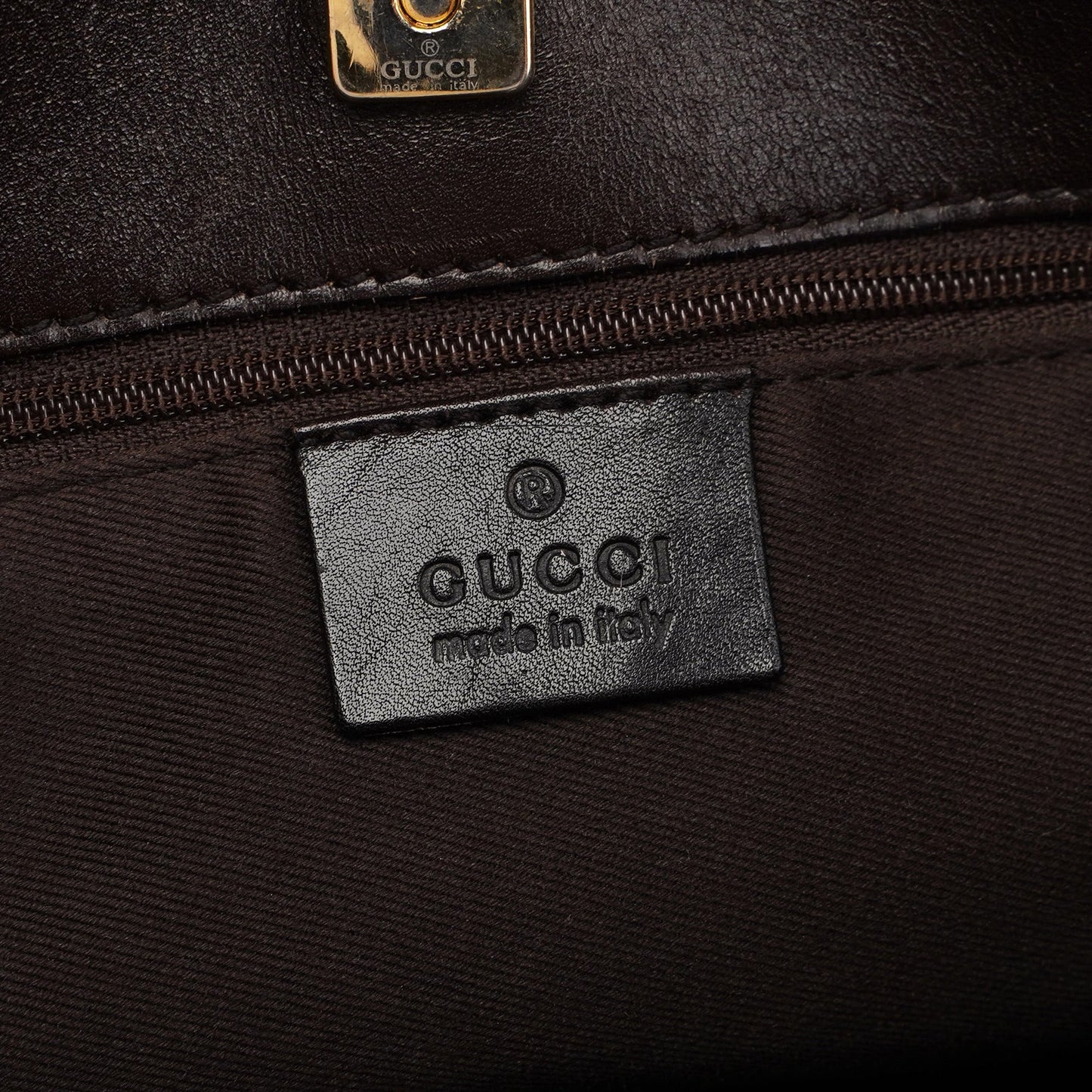 Beige GG Shoulder Bag