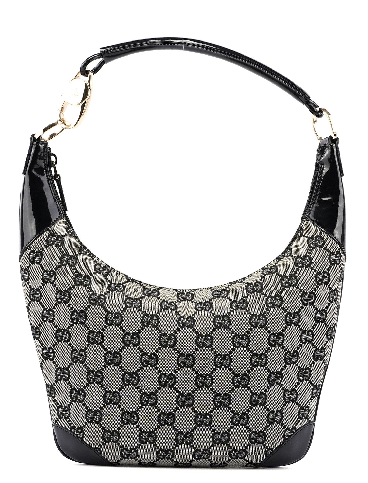 Beige GG Shoulder Bag Spazz Trim