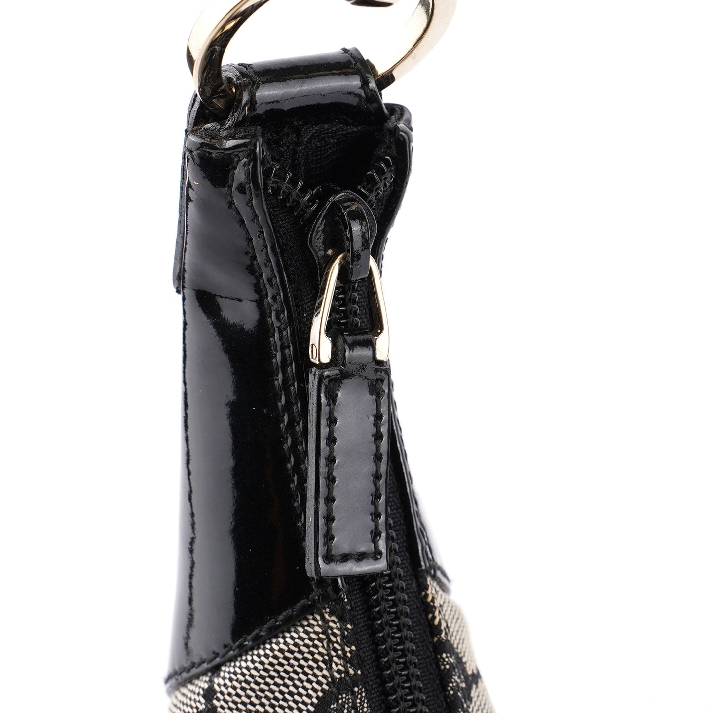 Beige GG Shoulder Bag Spazz Trim