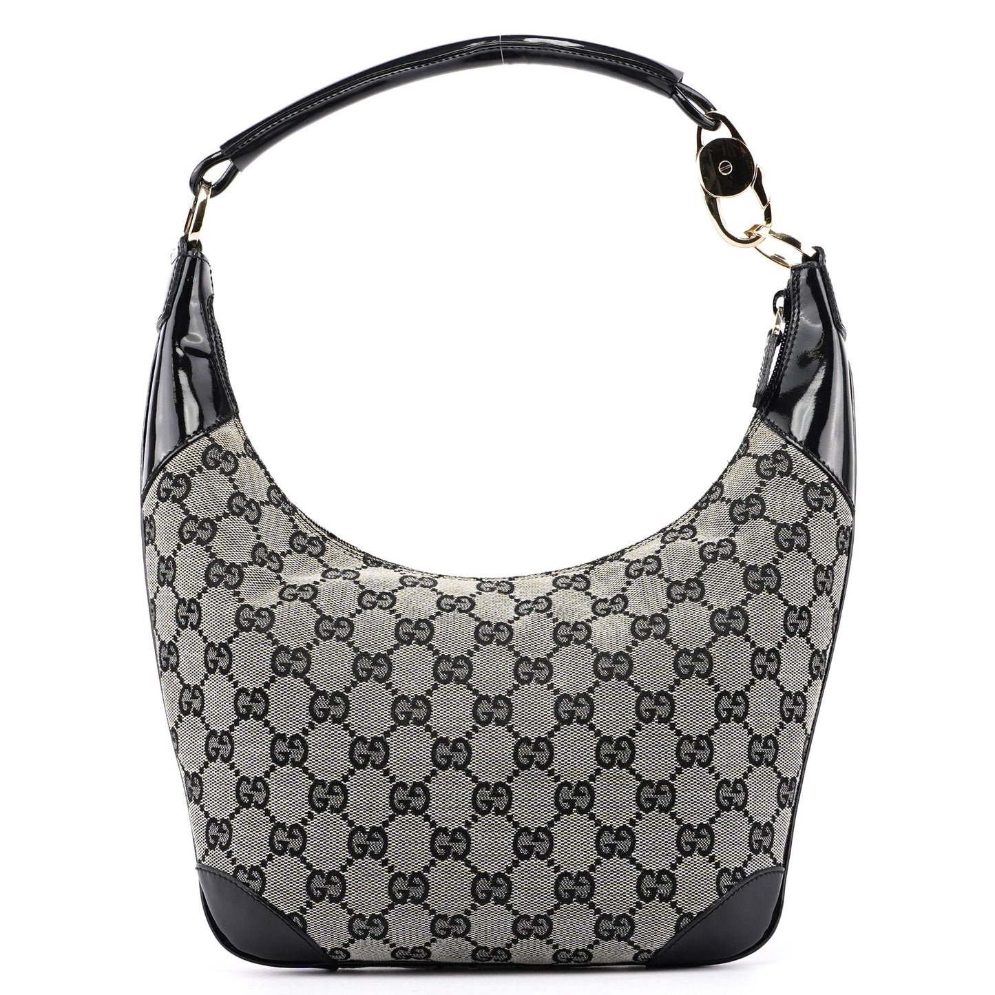 Beige GG Shoulder Bag Spazz Trim