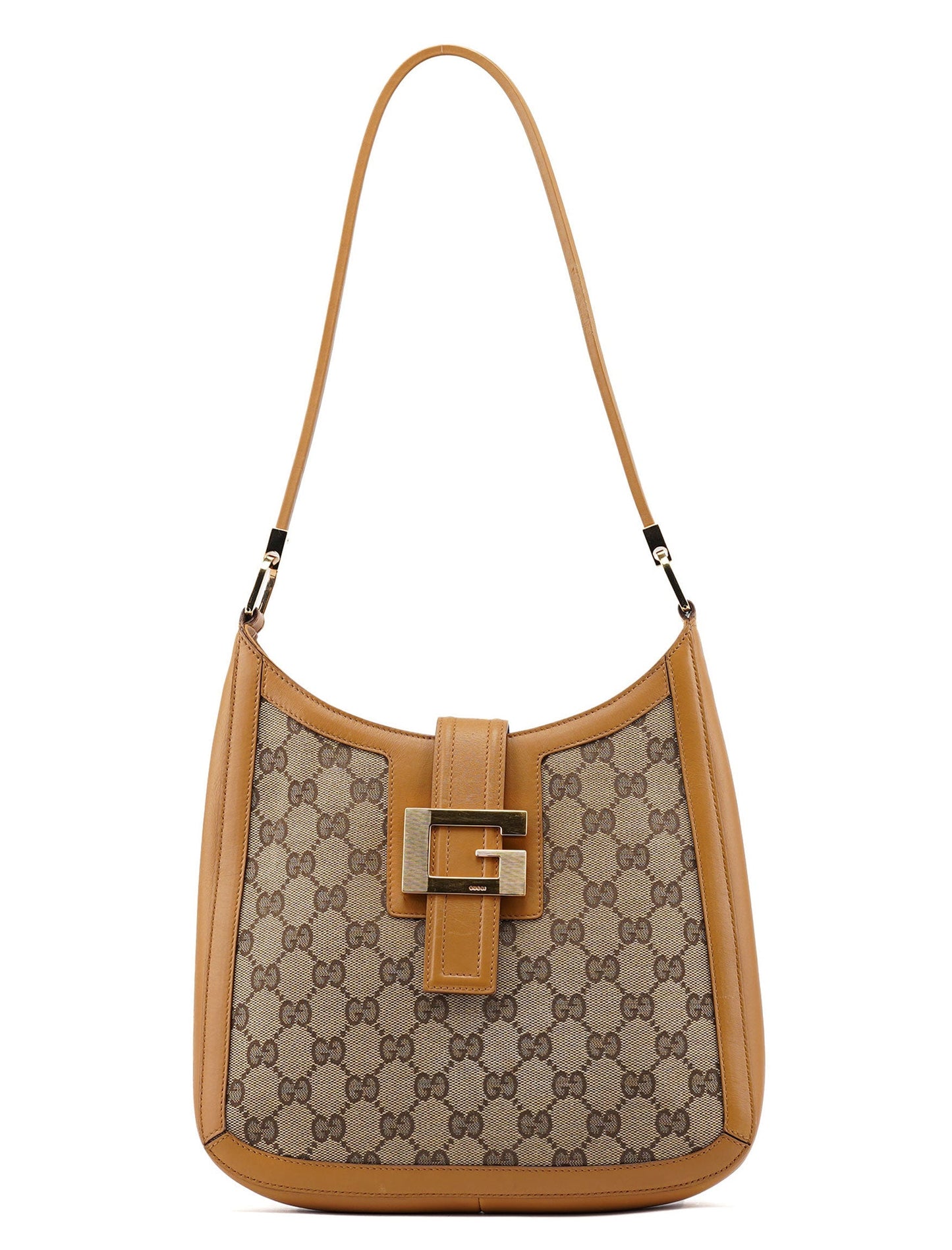 Beige GG Square G Jackie Shoulder Bag