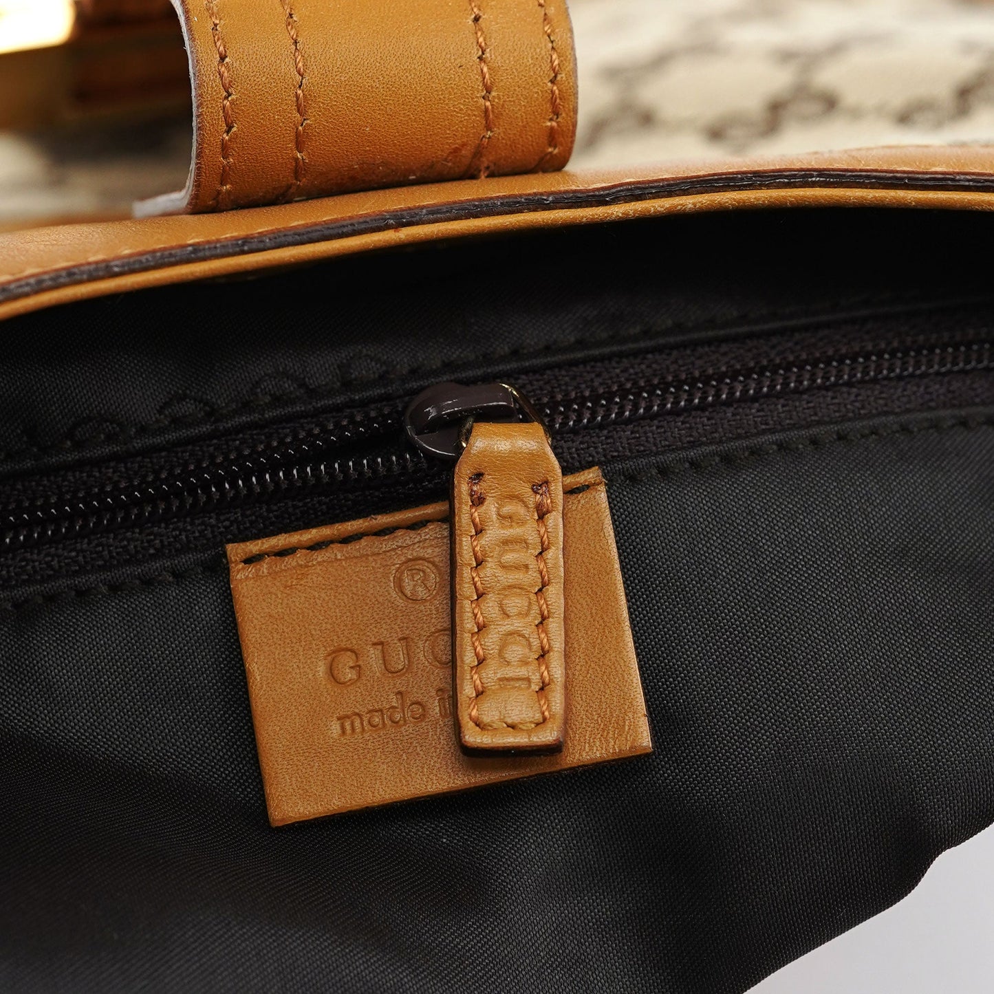 Beige GG Square G Jackie Shoulder Bag