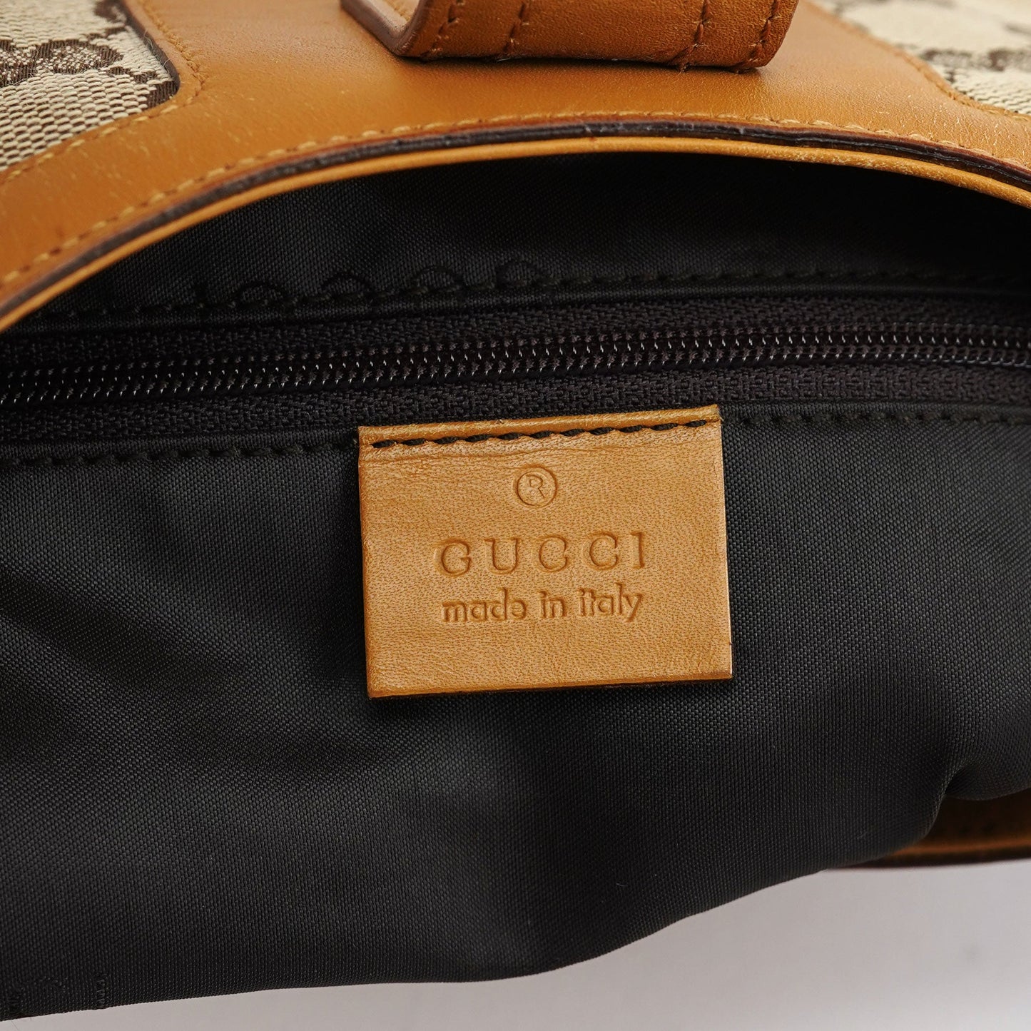 Beige GG Square G Jackie Shoulder Bag