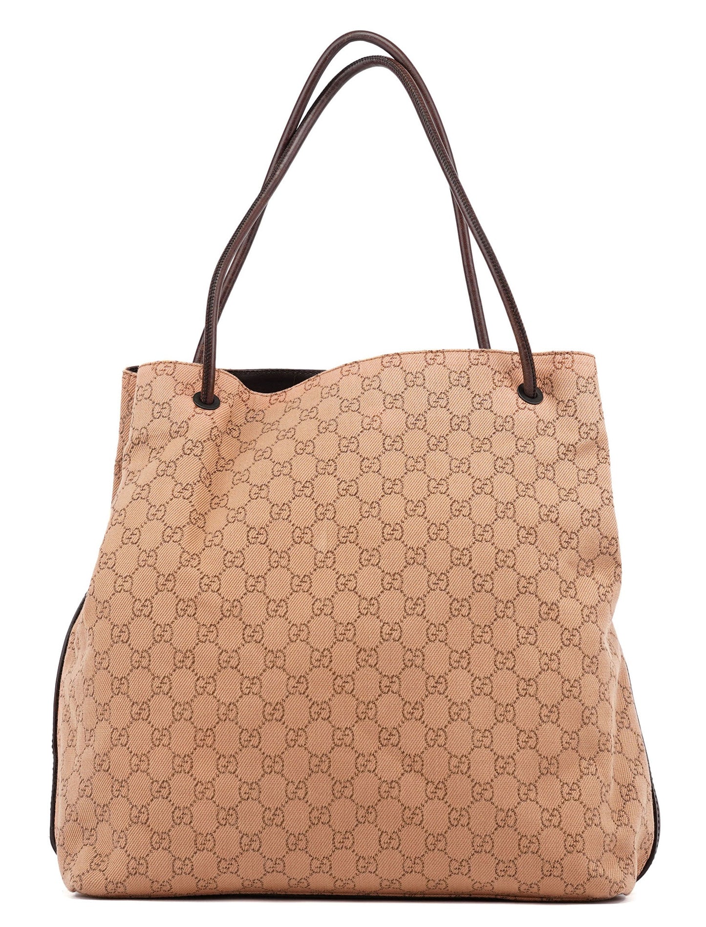 Beige GG Tote Bag