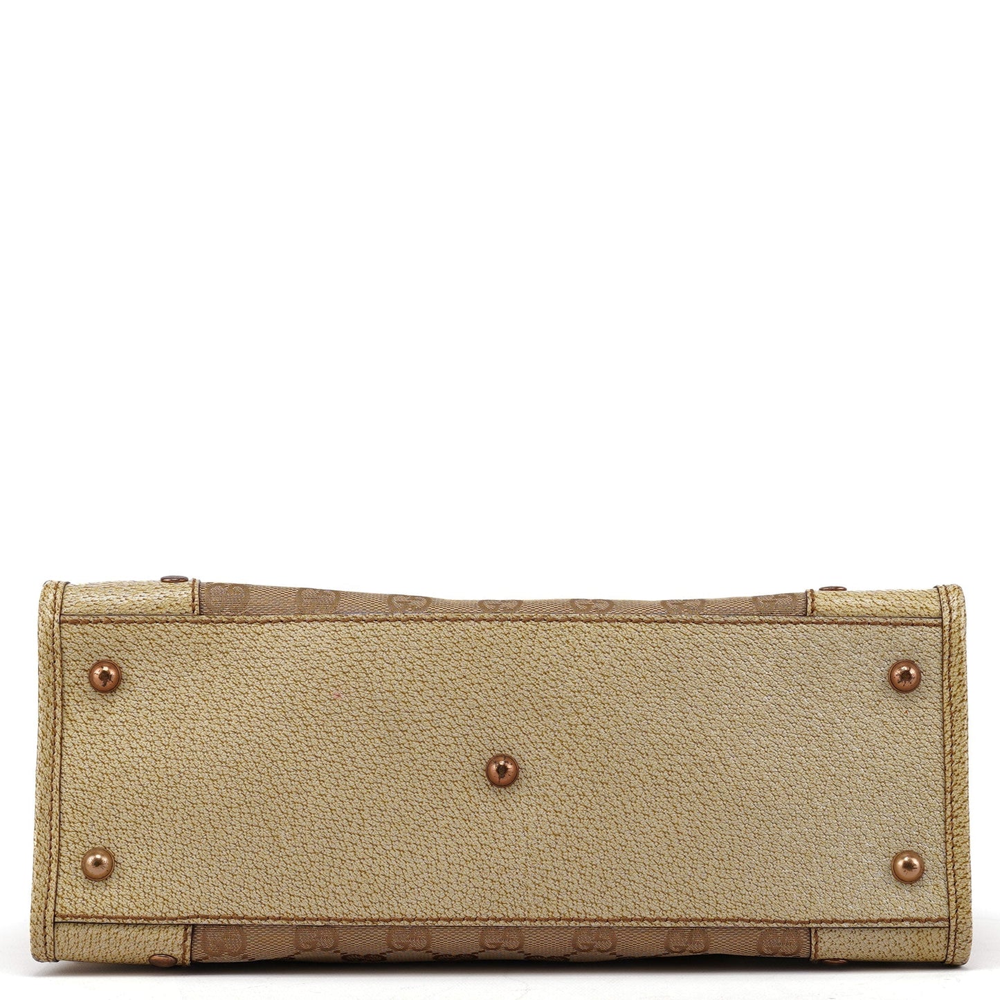 Beige GG Turnlock Tote Bag