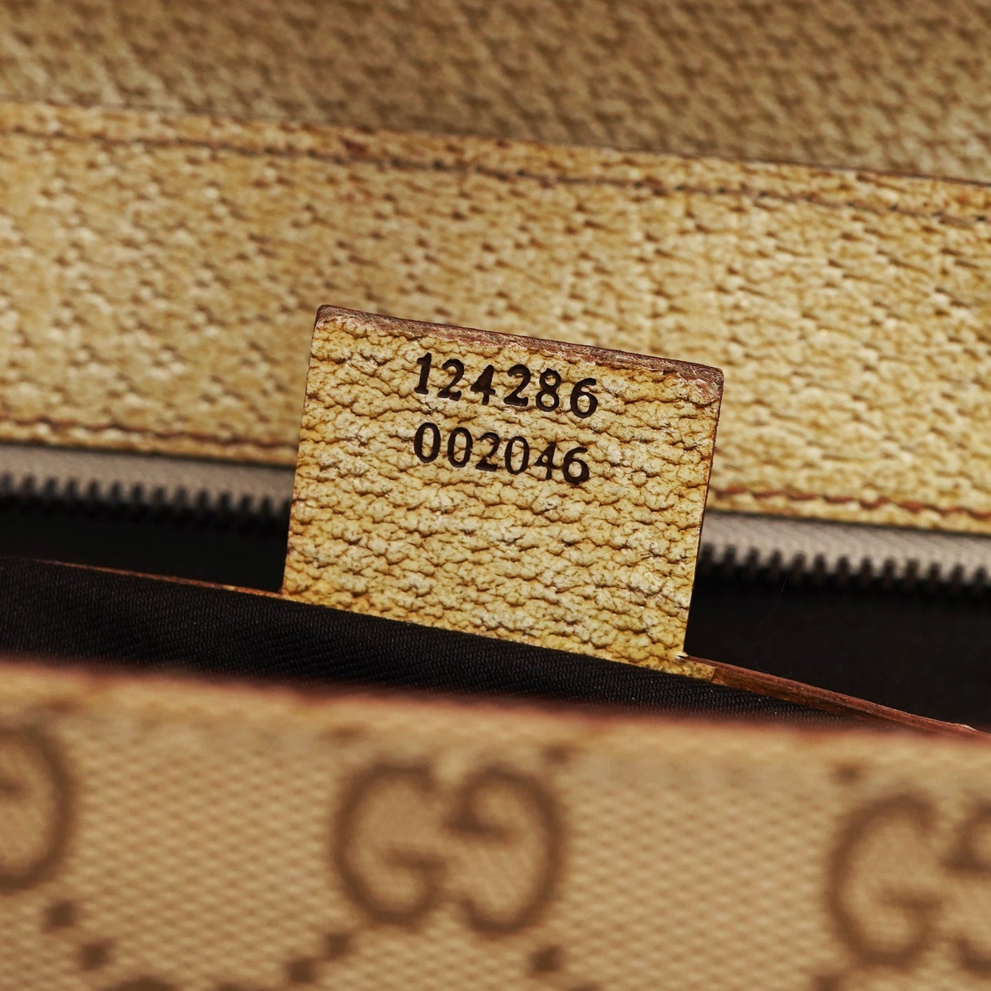 Beige GG Turnlock Tote Bag