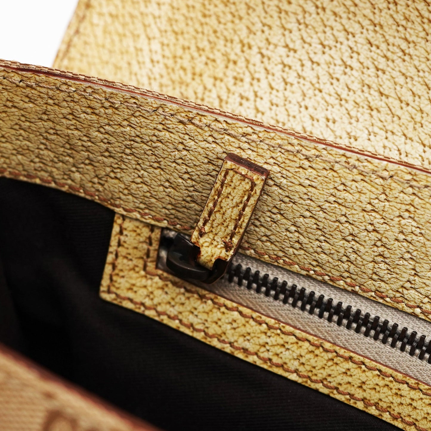 Beige GG Turnlock Tote Bag