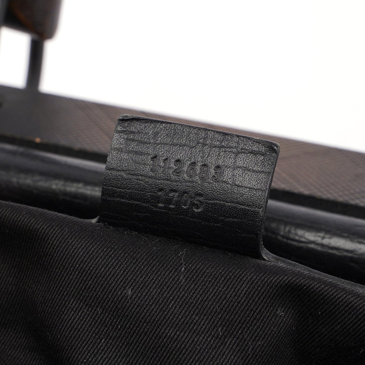 Beige GG Wood Handle Doctor Bag