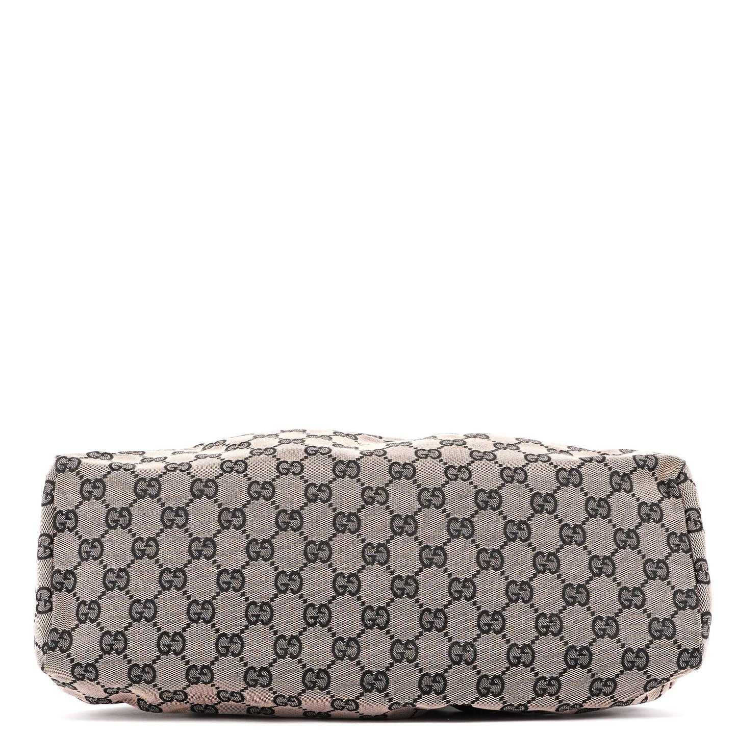 Beige GG Wood Handle Doctor Bag