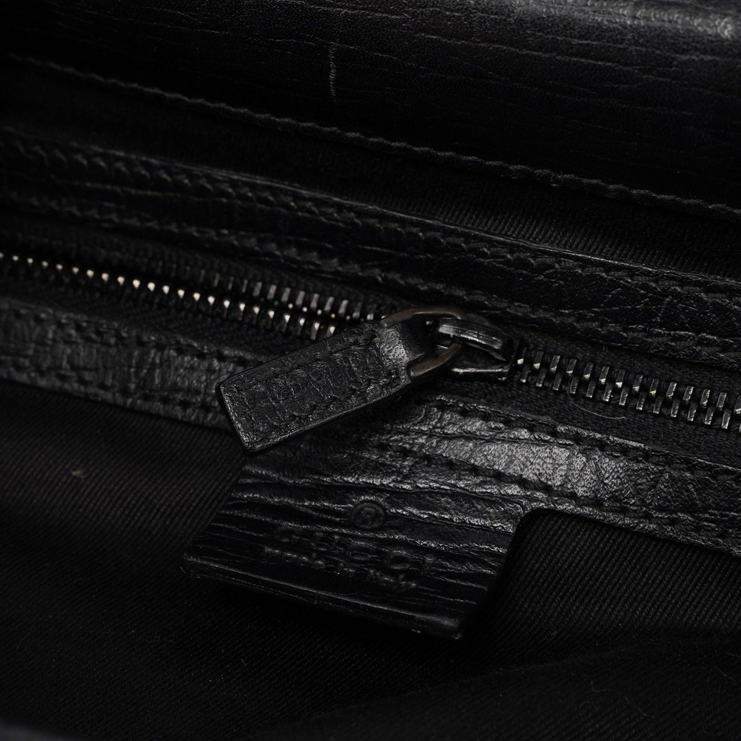 Beige GG Wood Handle Doctor Bag