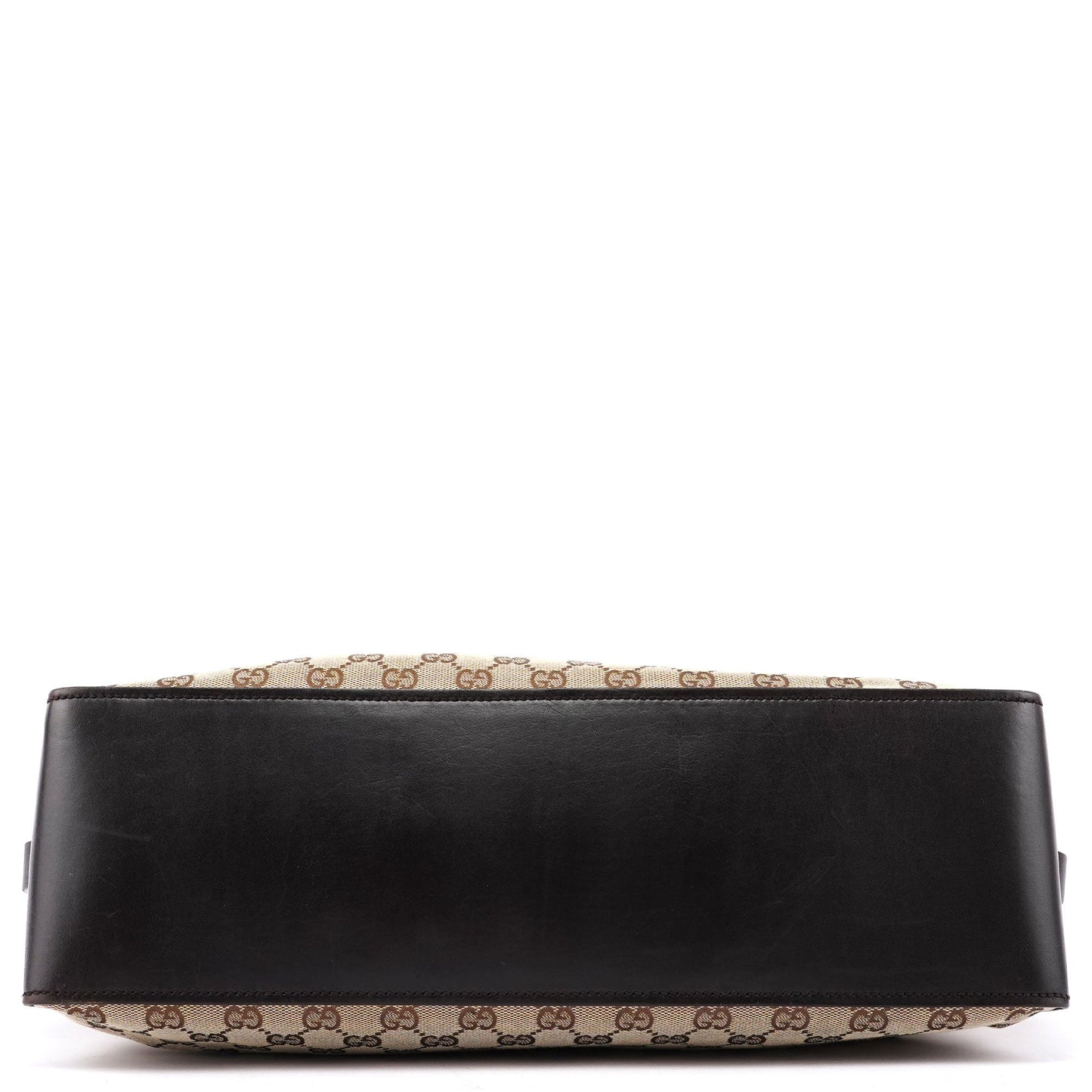 Beige Leather GG Large Tote