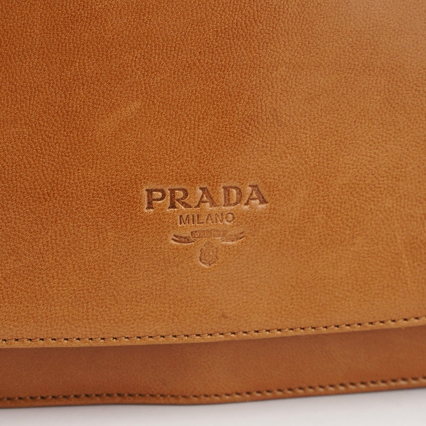 Beige Madras Swing Chain Bag