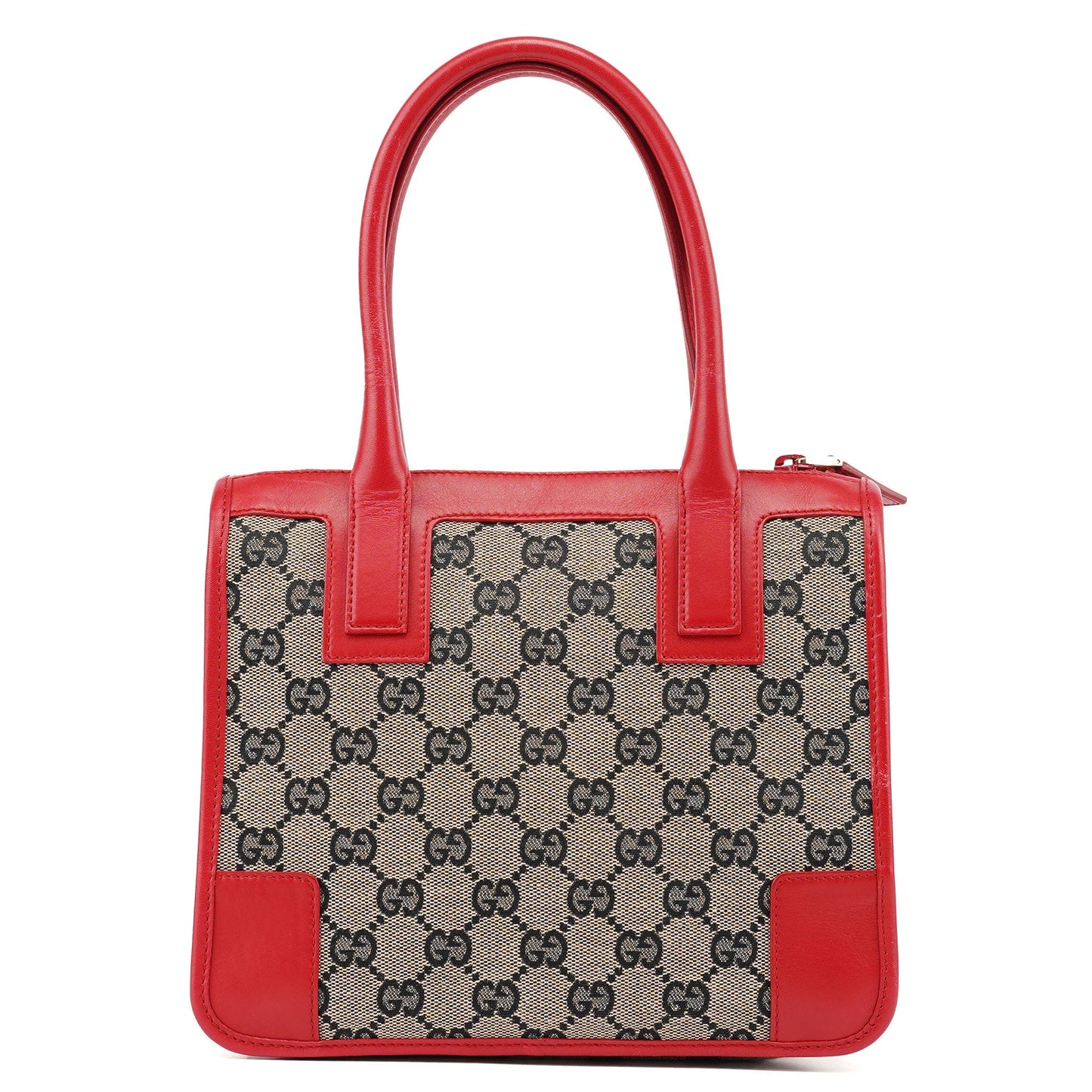 Beige Red GG Tote Bag
