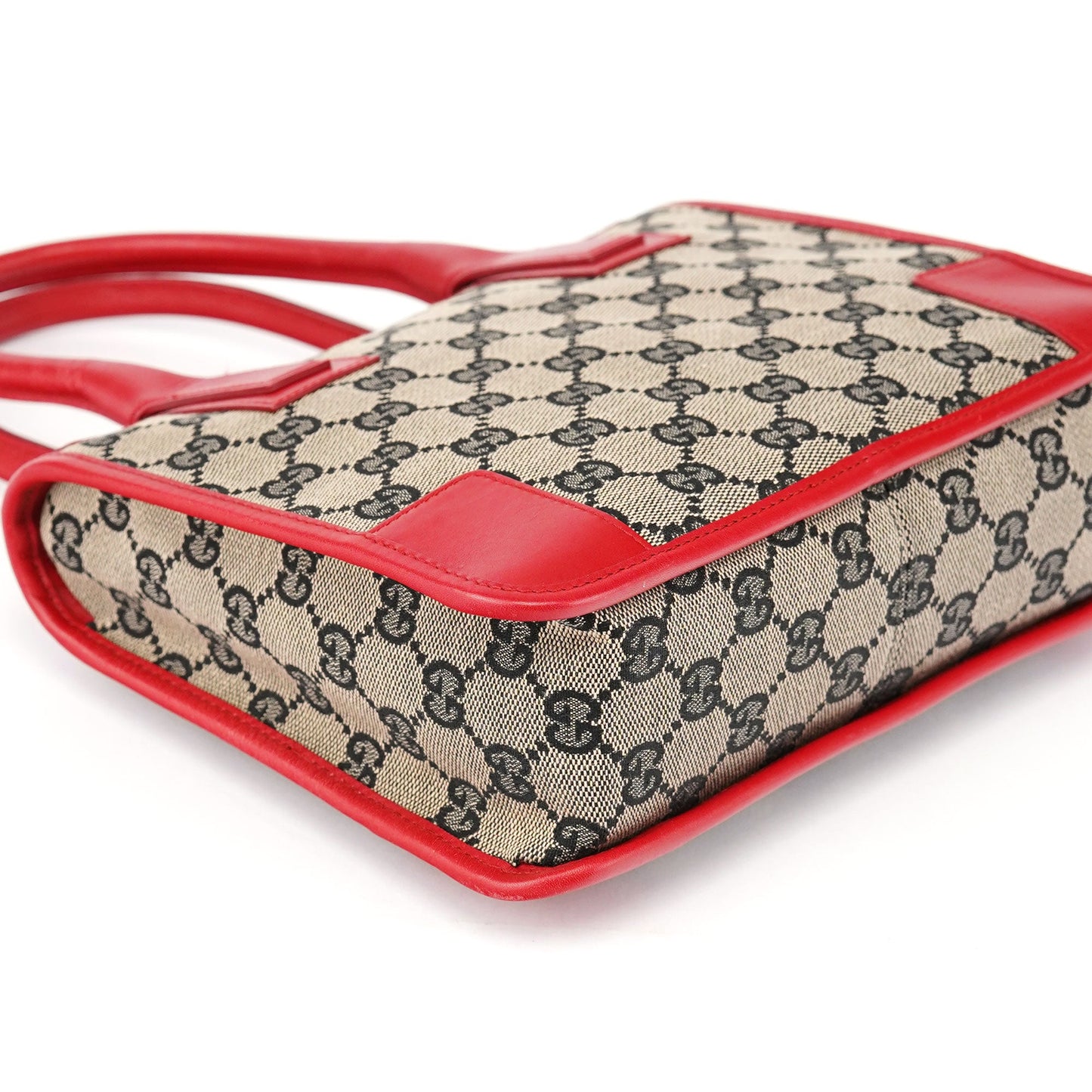 Beige Red GG Tote Bag