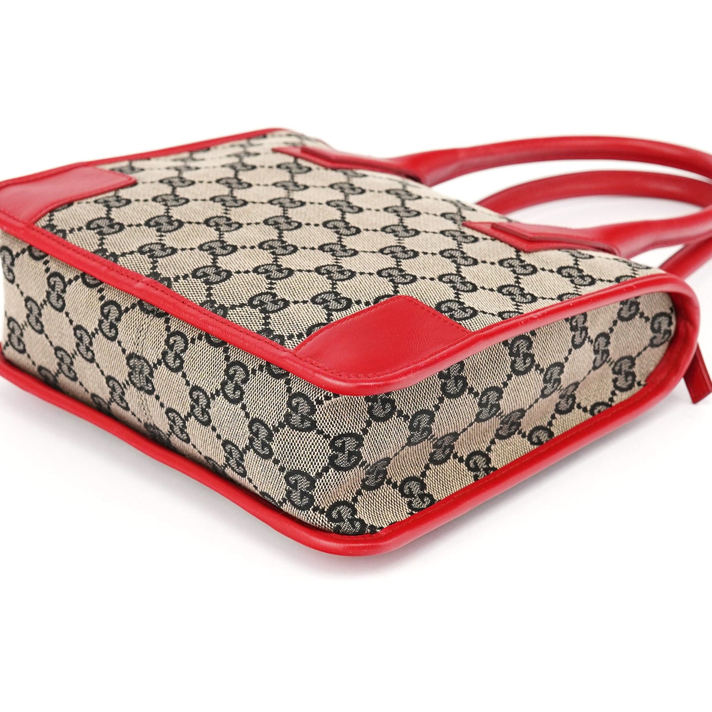 Beige Red GG Tote Bag