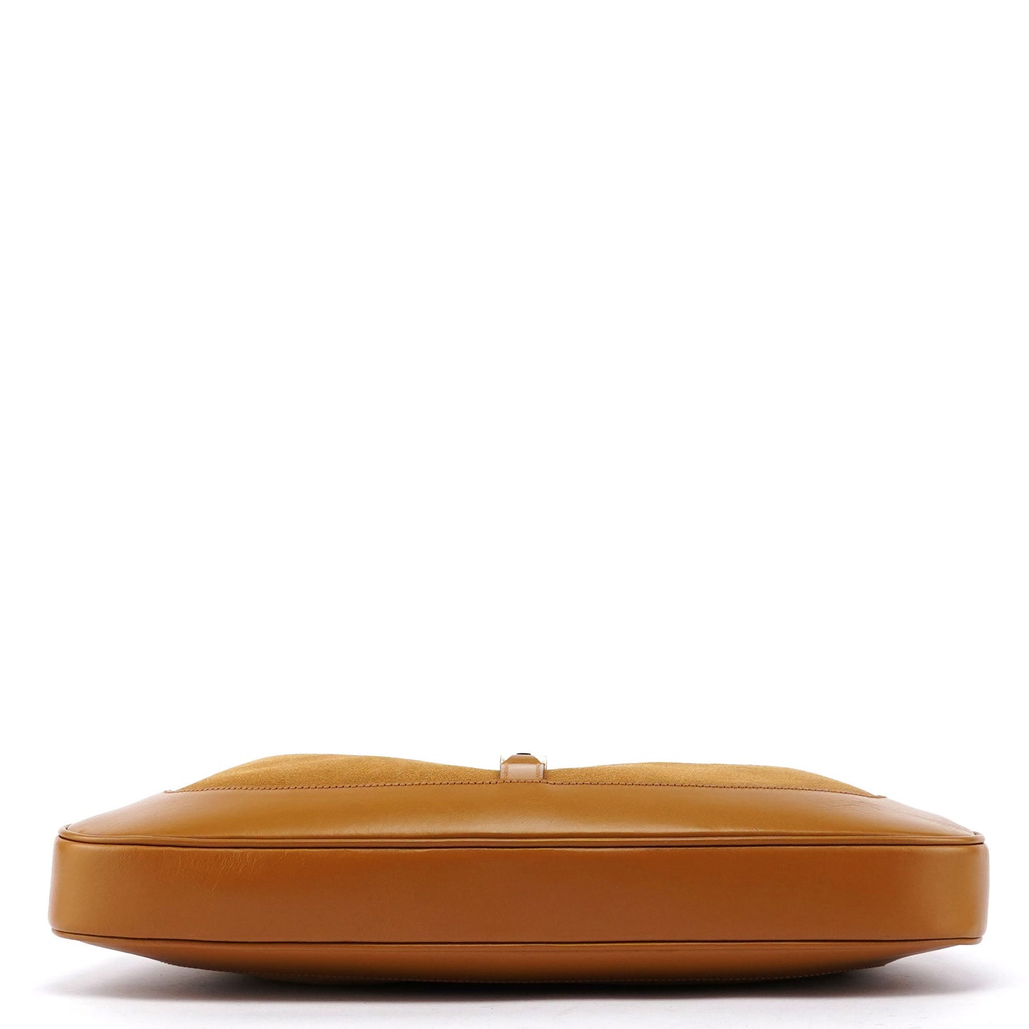 Beige Suede Jackie Chain Bag