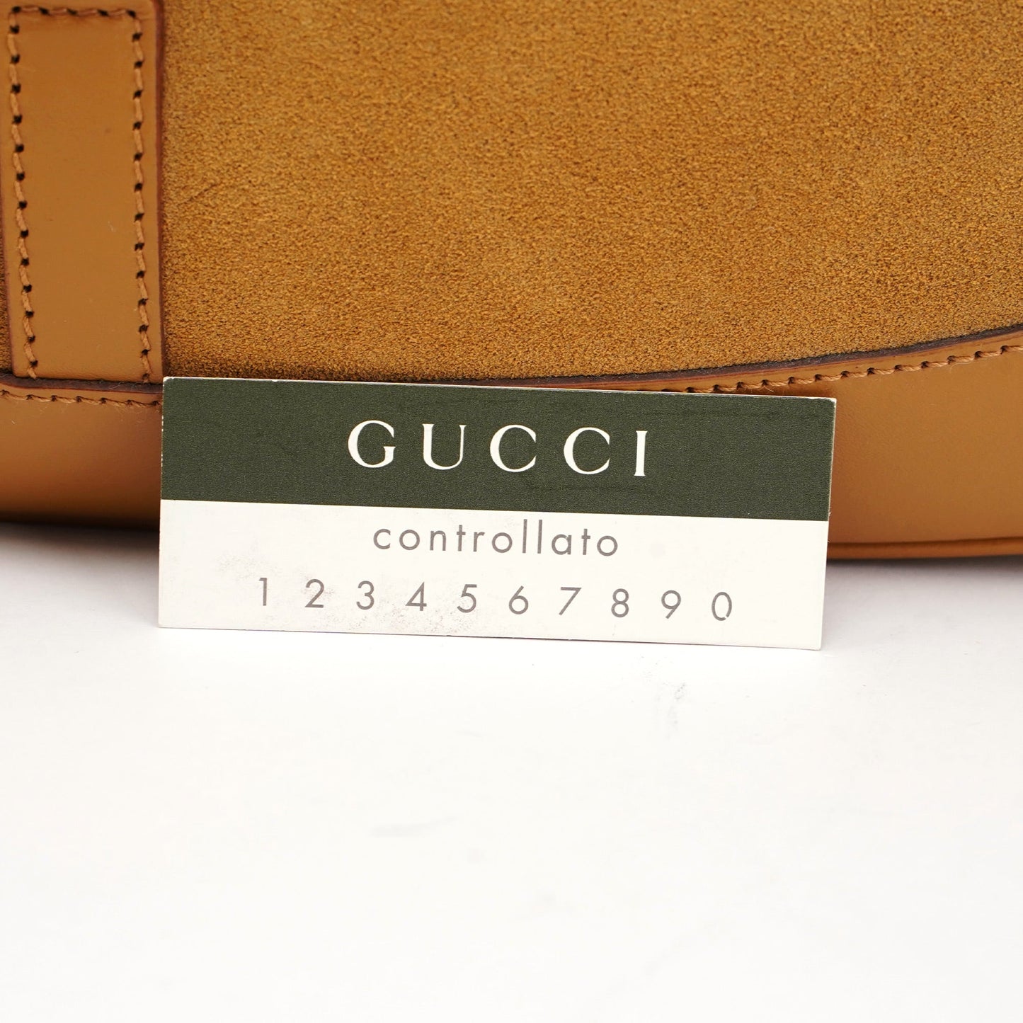 Beige Suede Jackie Chain Bag