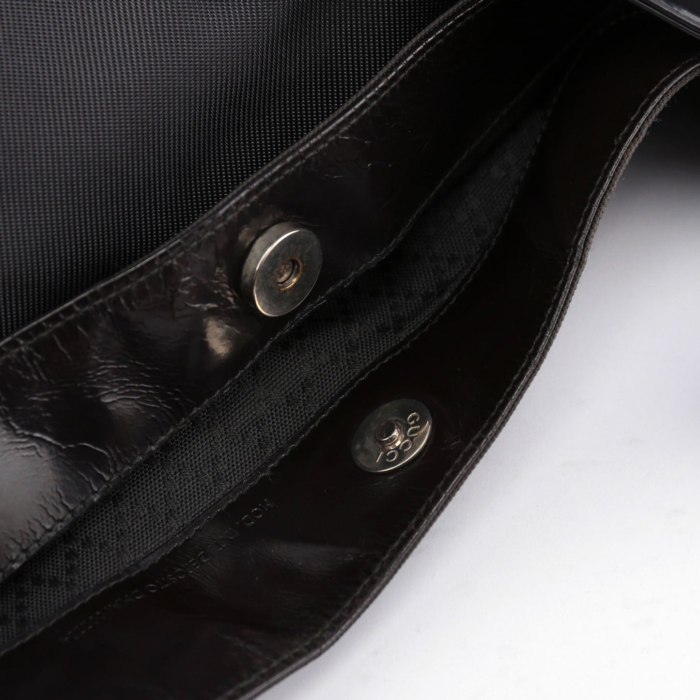 Black Bamboo Shoulder Bag 2Way