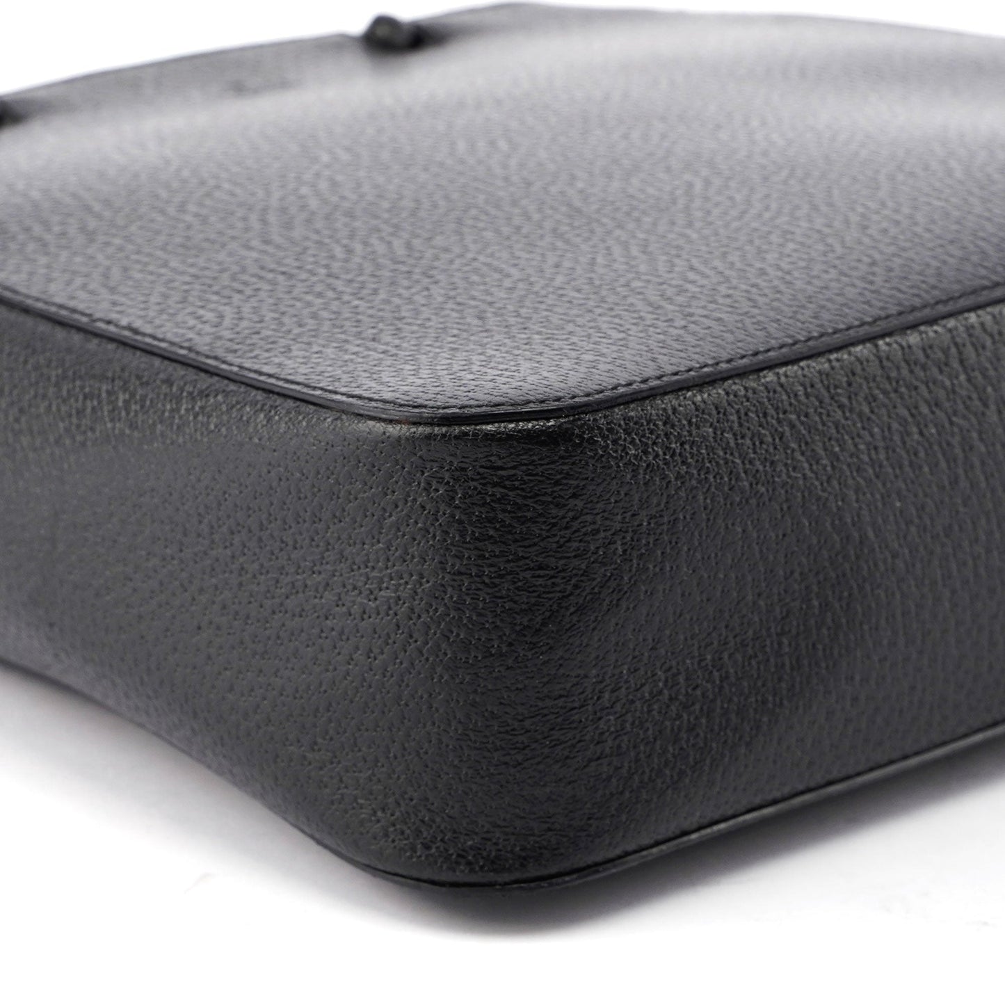 Black Bamboo Tote Red Int