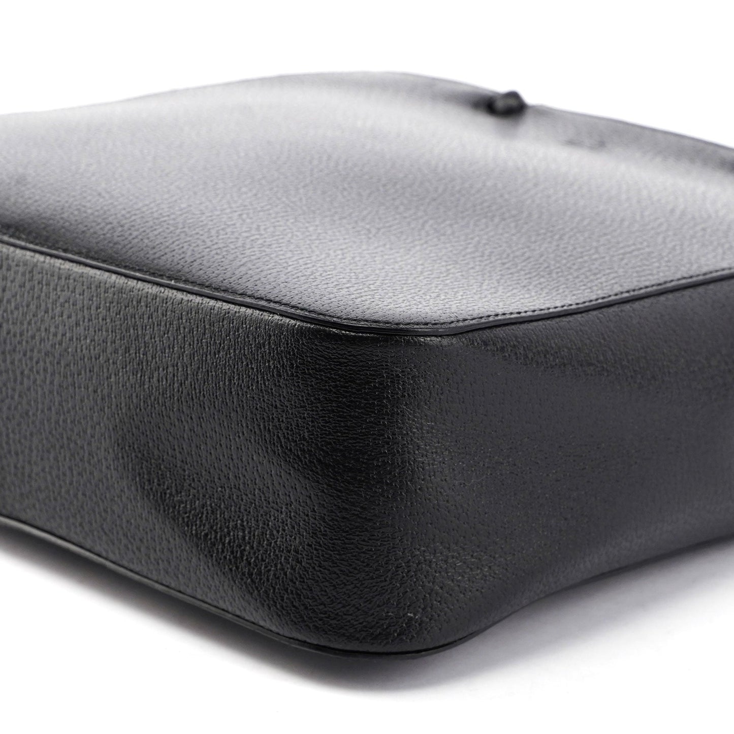 Black Bamboo Tote Red Int