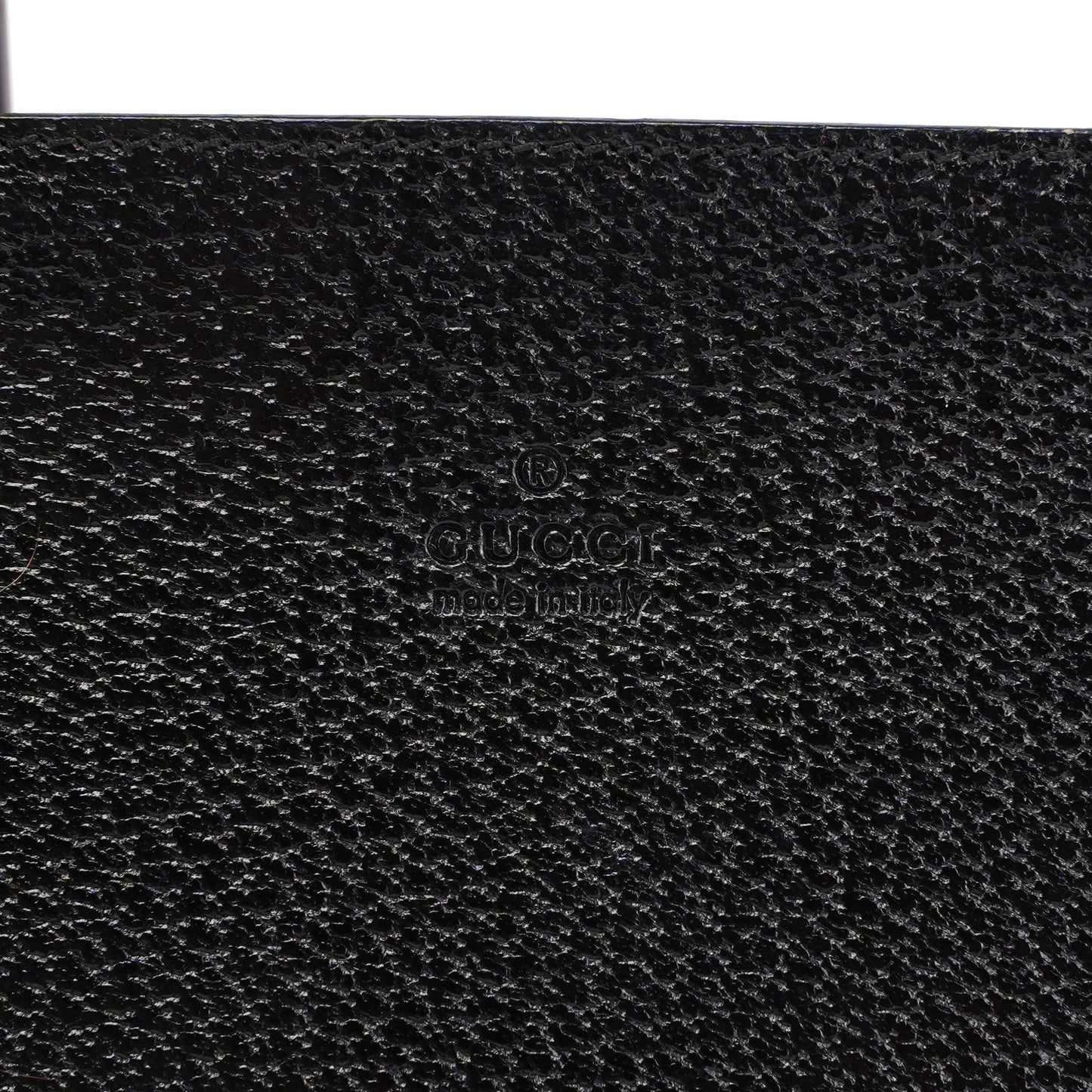 Black Bamboo Tote Red Int