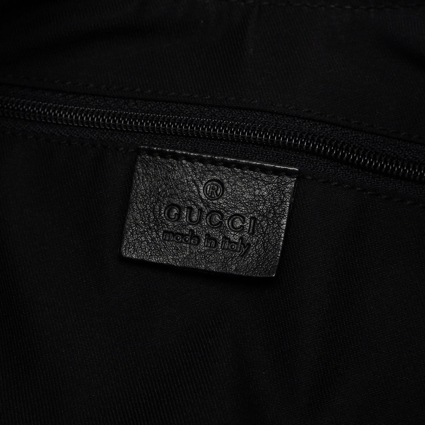 Black Buffalo Leather Hobo Shoulder Bag