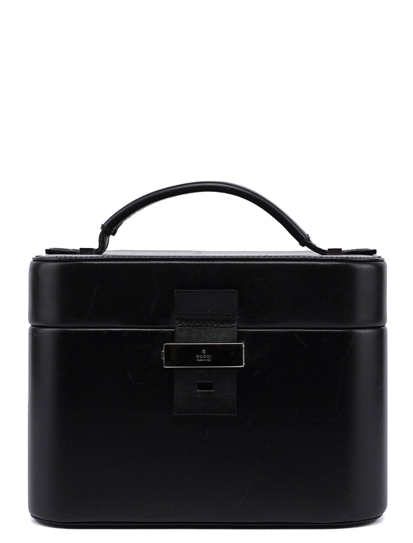 Black Calf Cosmetic Bag