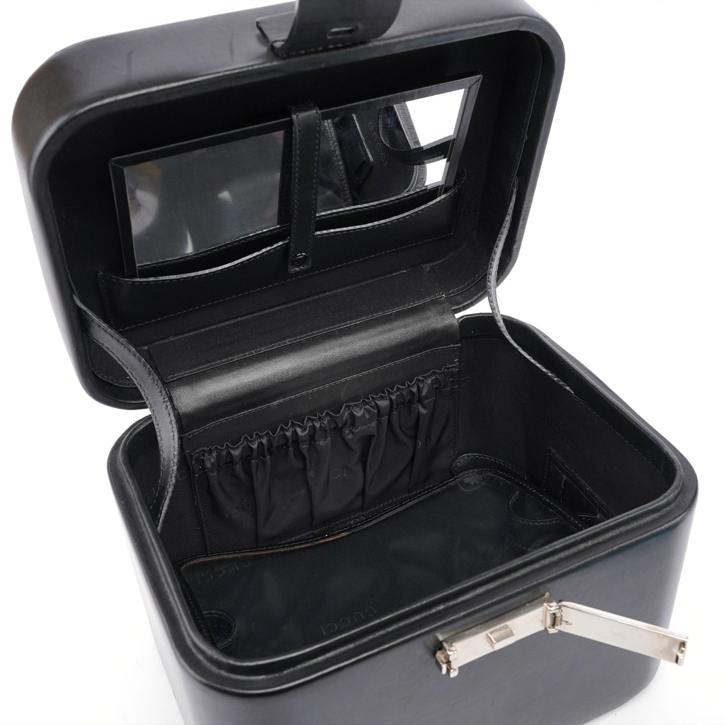 Black Calf Cosmetic Bag