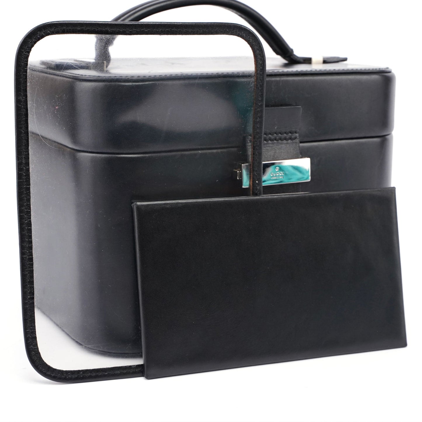 Black Calf Cosmetic Bag