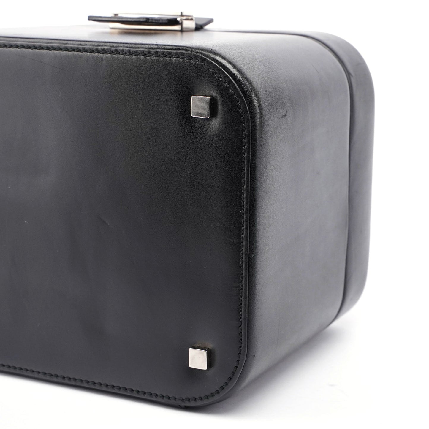 Black Calf Cosmetic Bag