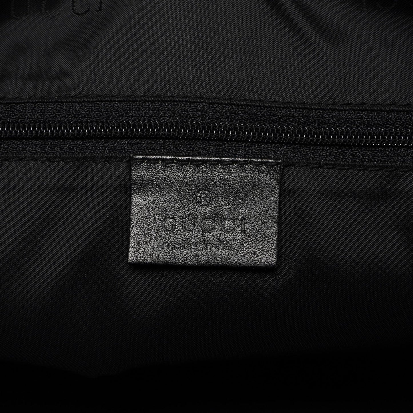 Black Calfskin Bamboo Shoulder Bag