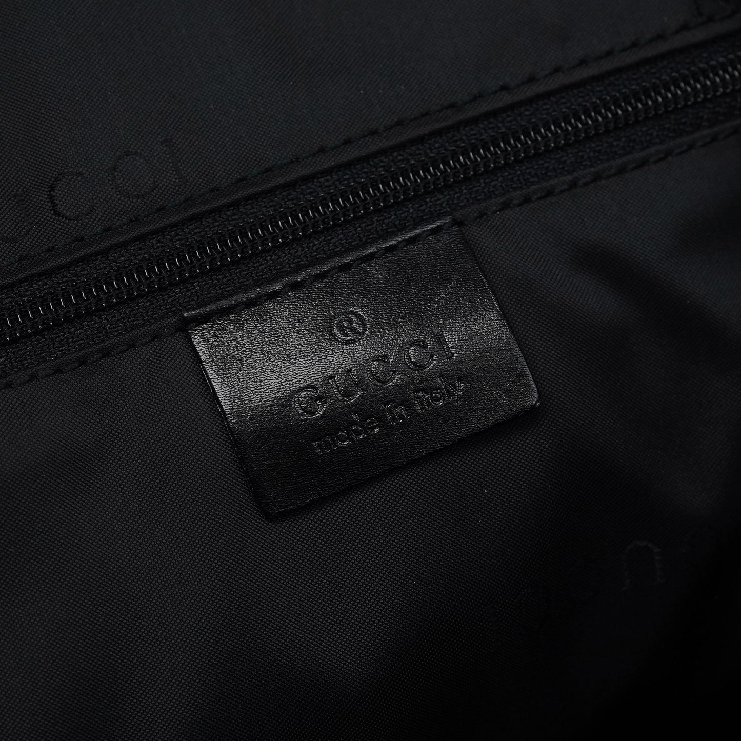 Black Calfskin Bamboo Shoulder Bag