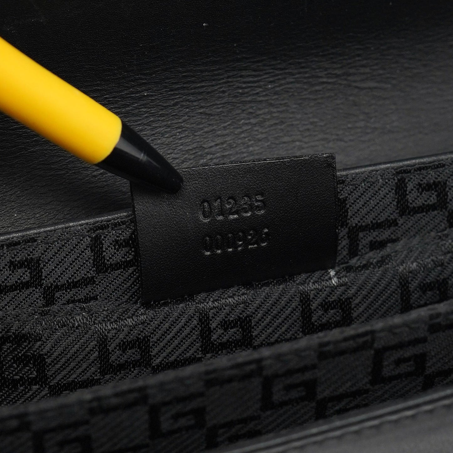 Black Calfskin Hobo Shoulder Bag