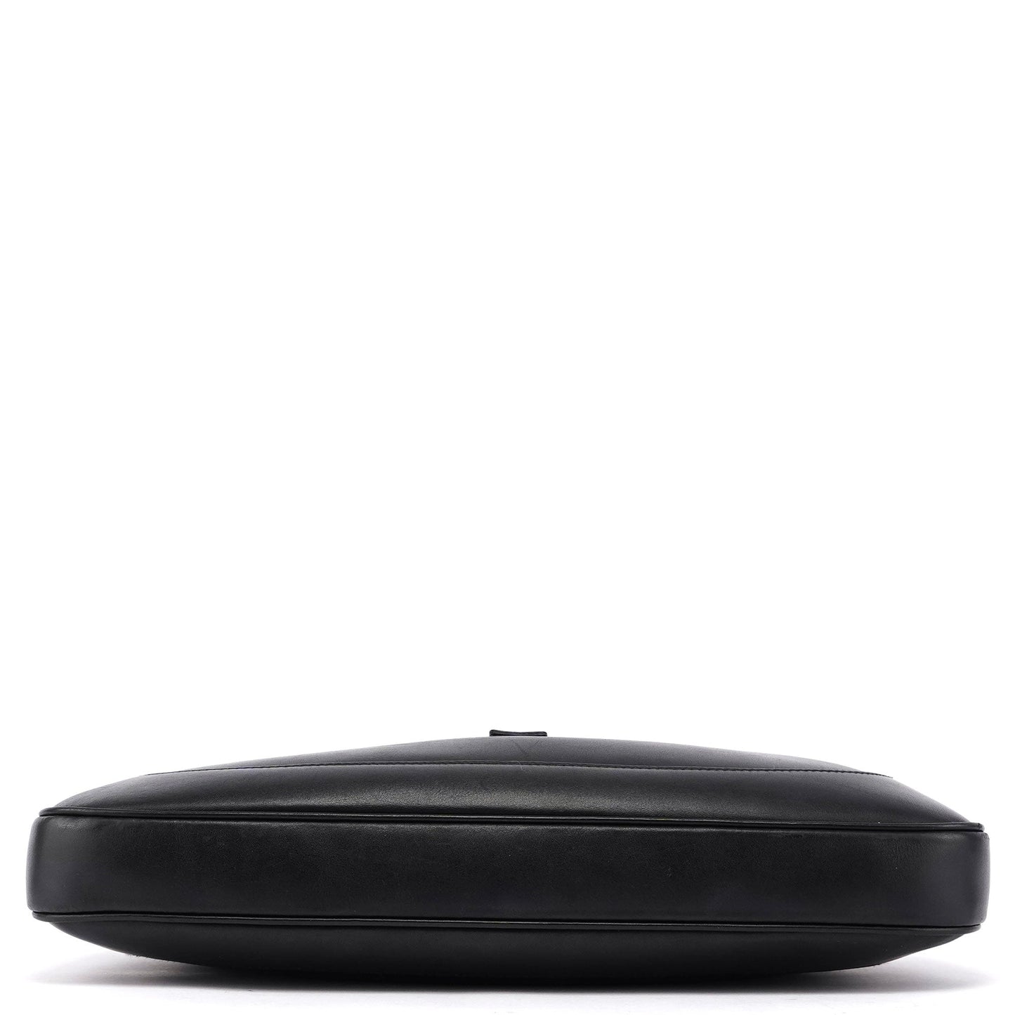 Black Calfskin Jackie Shoulder Bag