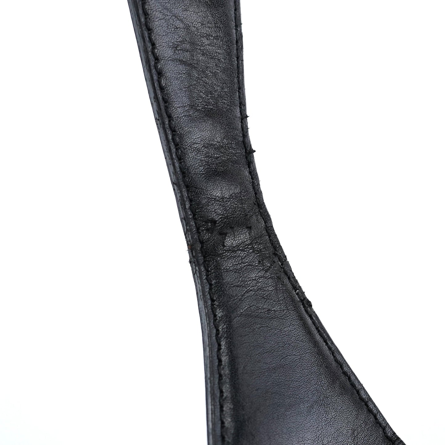 Black Calfskin Jackie Shoulder Bag