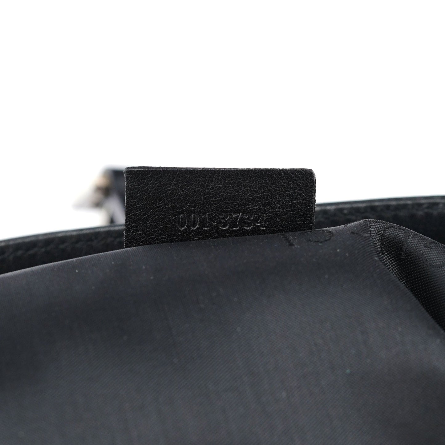 Black Calfskin Jackie Shoulder Bag