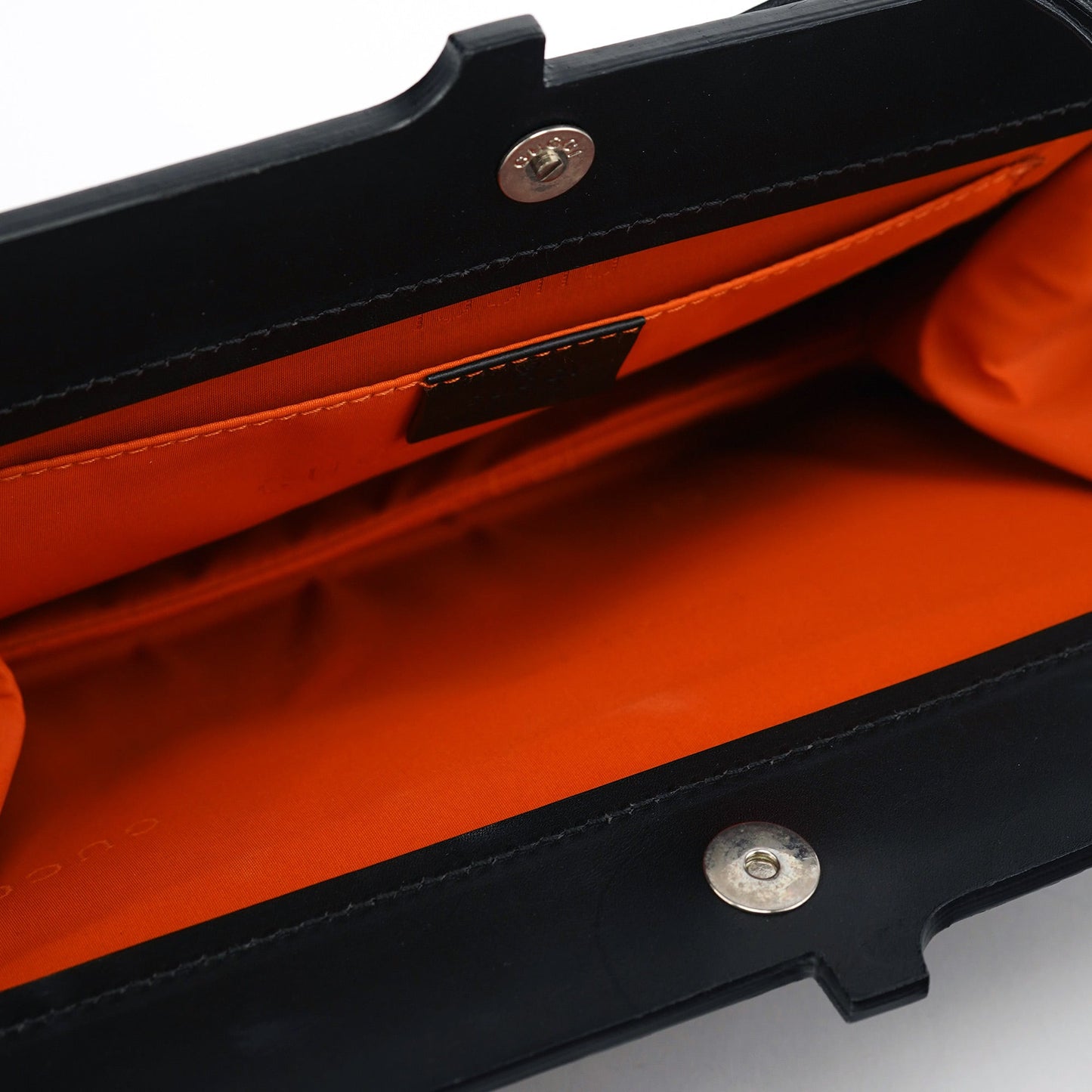 Black Calfskin Shoulder Bag