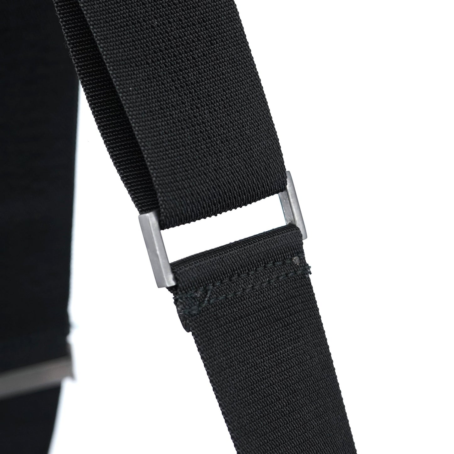 Black Calfskin Shoulder Bag