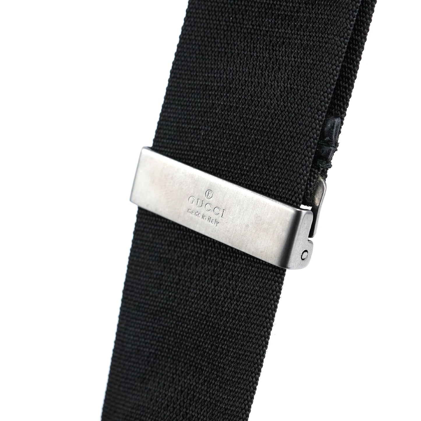 Black Calfskin Shoulder Bag