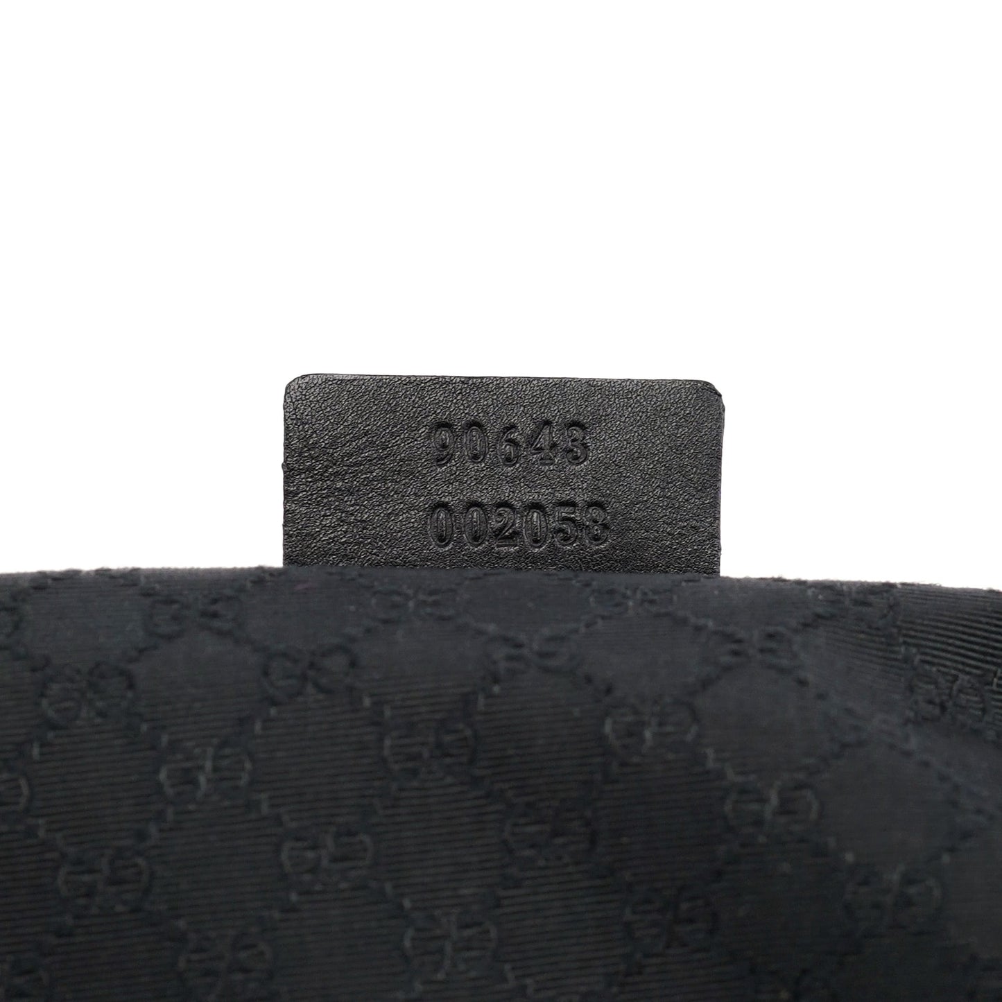 Black Calfskin Shoulder Bag